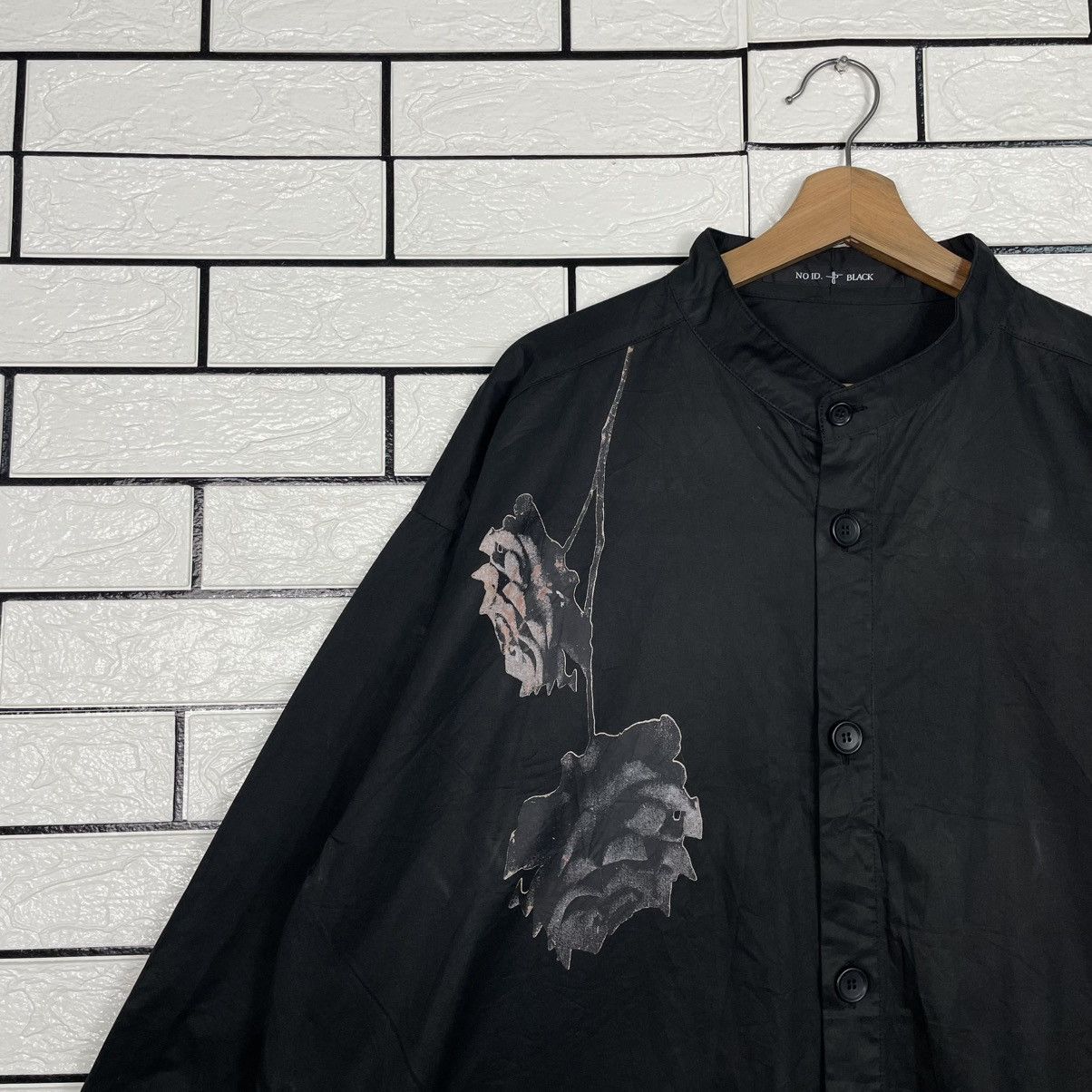 Japanese Brand Japanese Brand No ID Black Sukajan Overcoat Size US M / EU 48-50 / 2 - 7 Thumbnail
