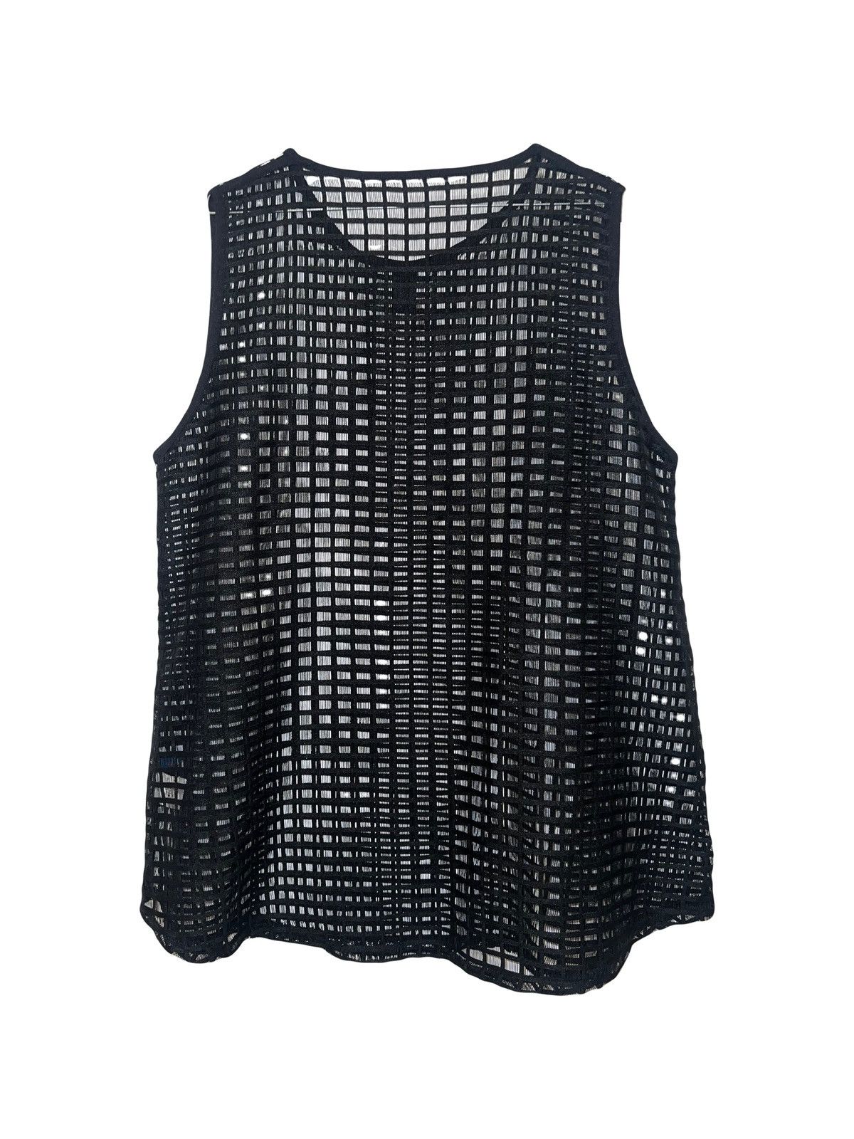 Japanese Brand Rick owens vibe see through tank top ➕🖤 Size US XL / EU 56 / 4 - 2 Thumbnail