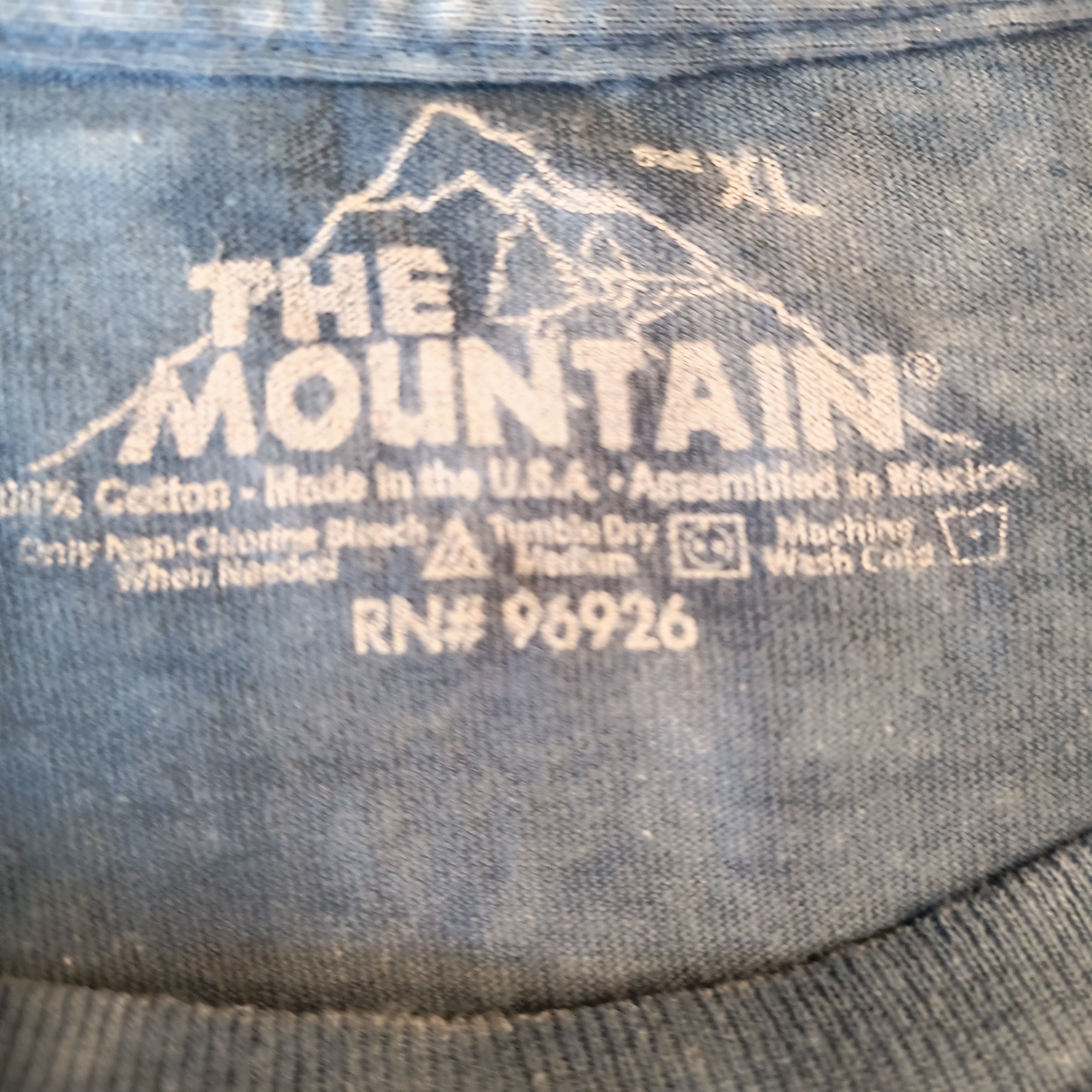 The Mountain × Vintage Vintage The Mountain T-Shirt ,size XL, Men Eagle Water Size US XL / EU 56 / 4 - 4 Thumbnail