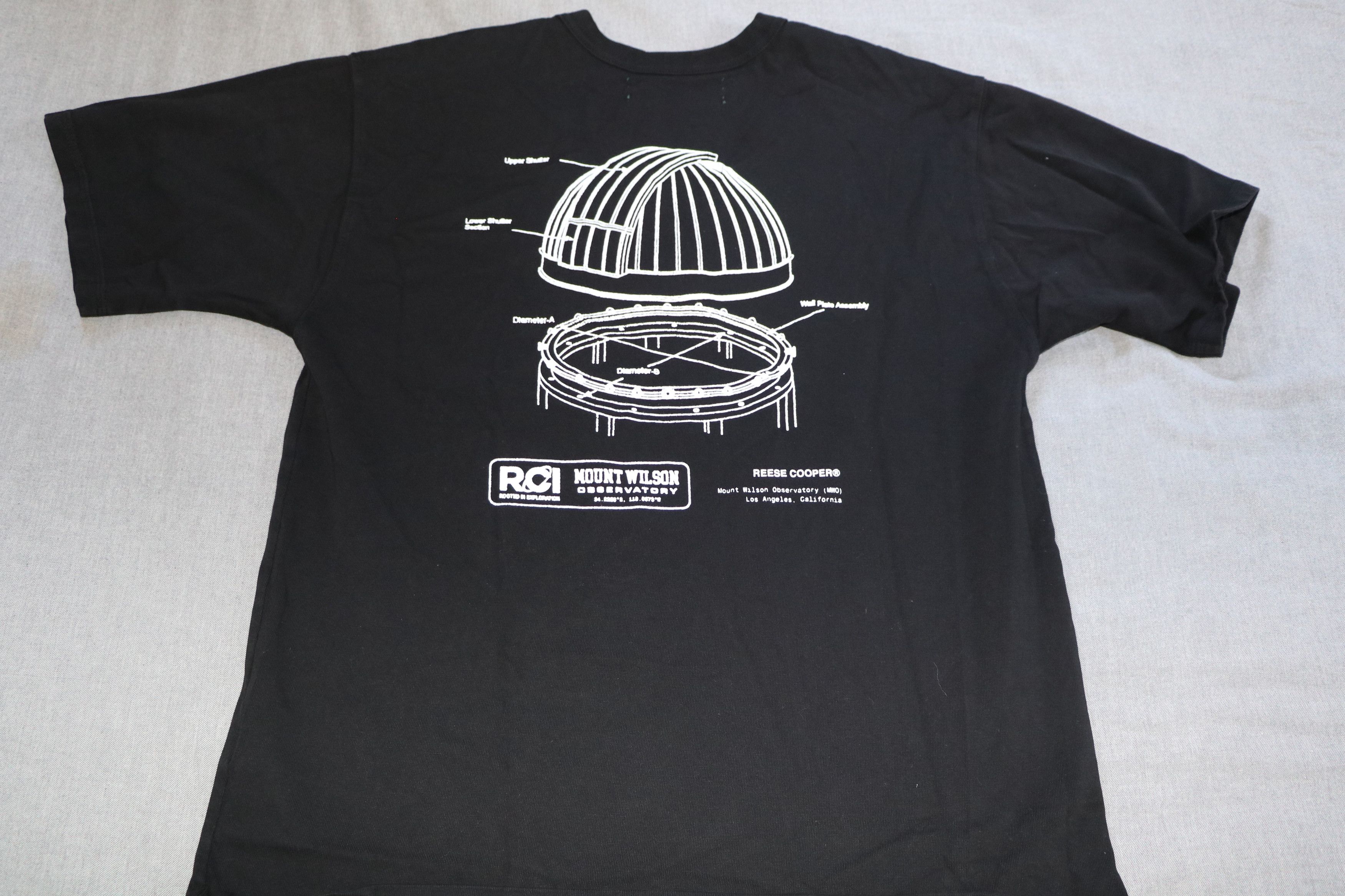 Reese Cooper Reese Cooper Galaxy 'Mount Wilson Observatory' Cotton Tshirt Size US L / EU 52-54 / 3 - 7 Thumbnail