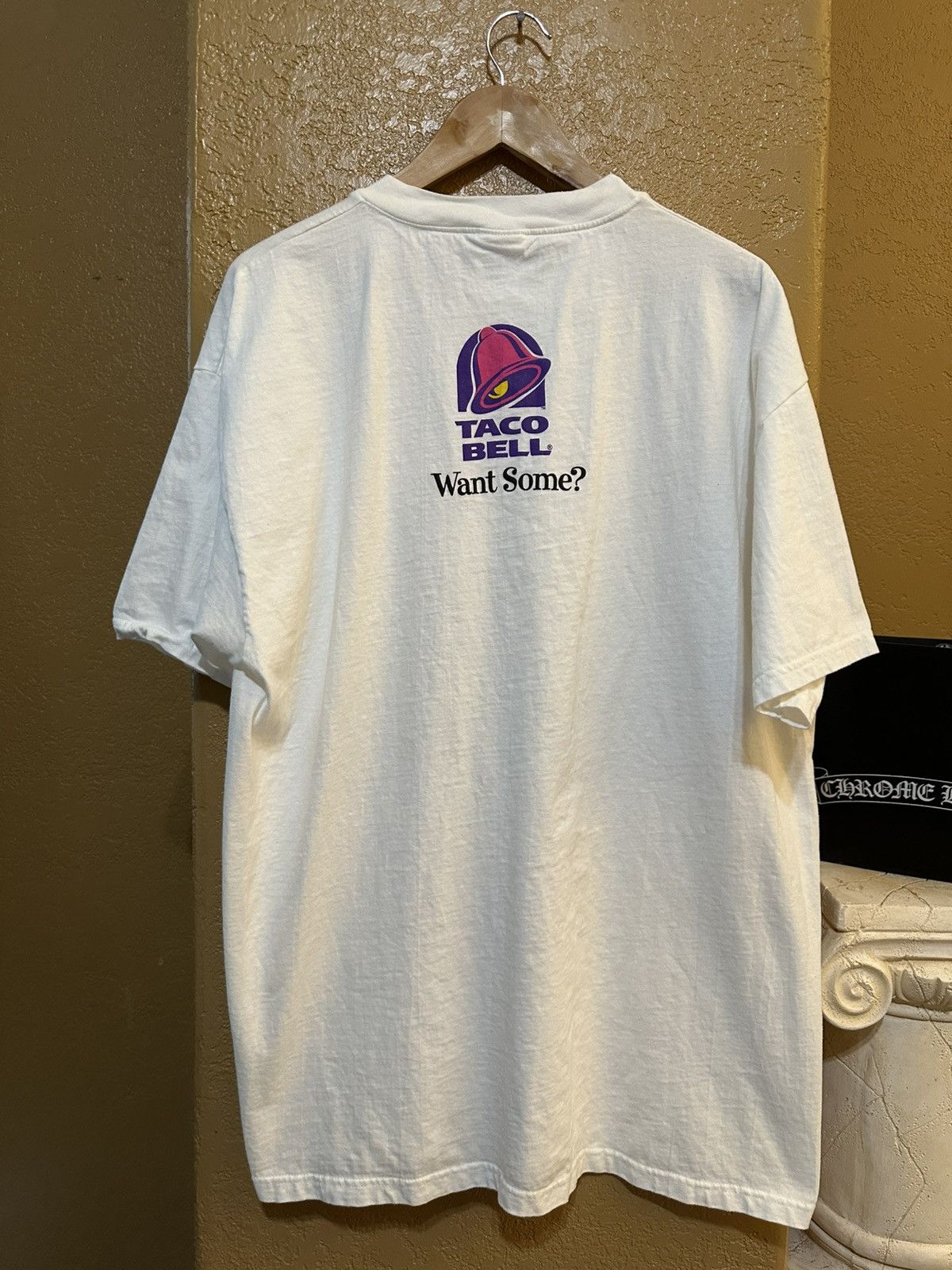 Vintage vintage 1998 Yo Quiero Taco Bell tee shirt xl Size US XL / EU 56 / 4 - 3 Thumbnail