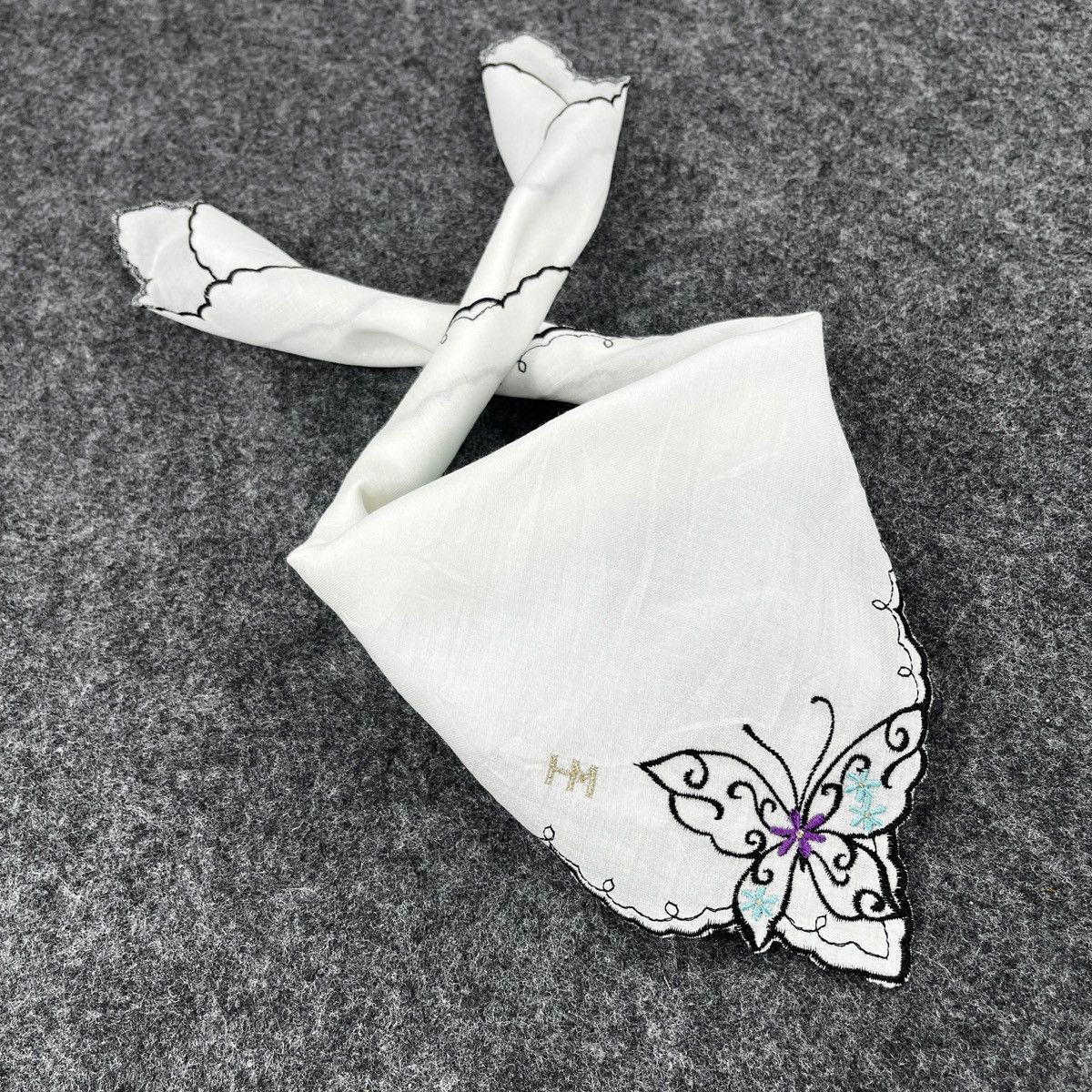 Hanae Mori × Japanese Brand Hanae Mori Bandana / Handkerchief / Neckerchief B341 Size ONE SIZE - 8 Thumbnail