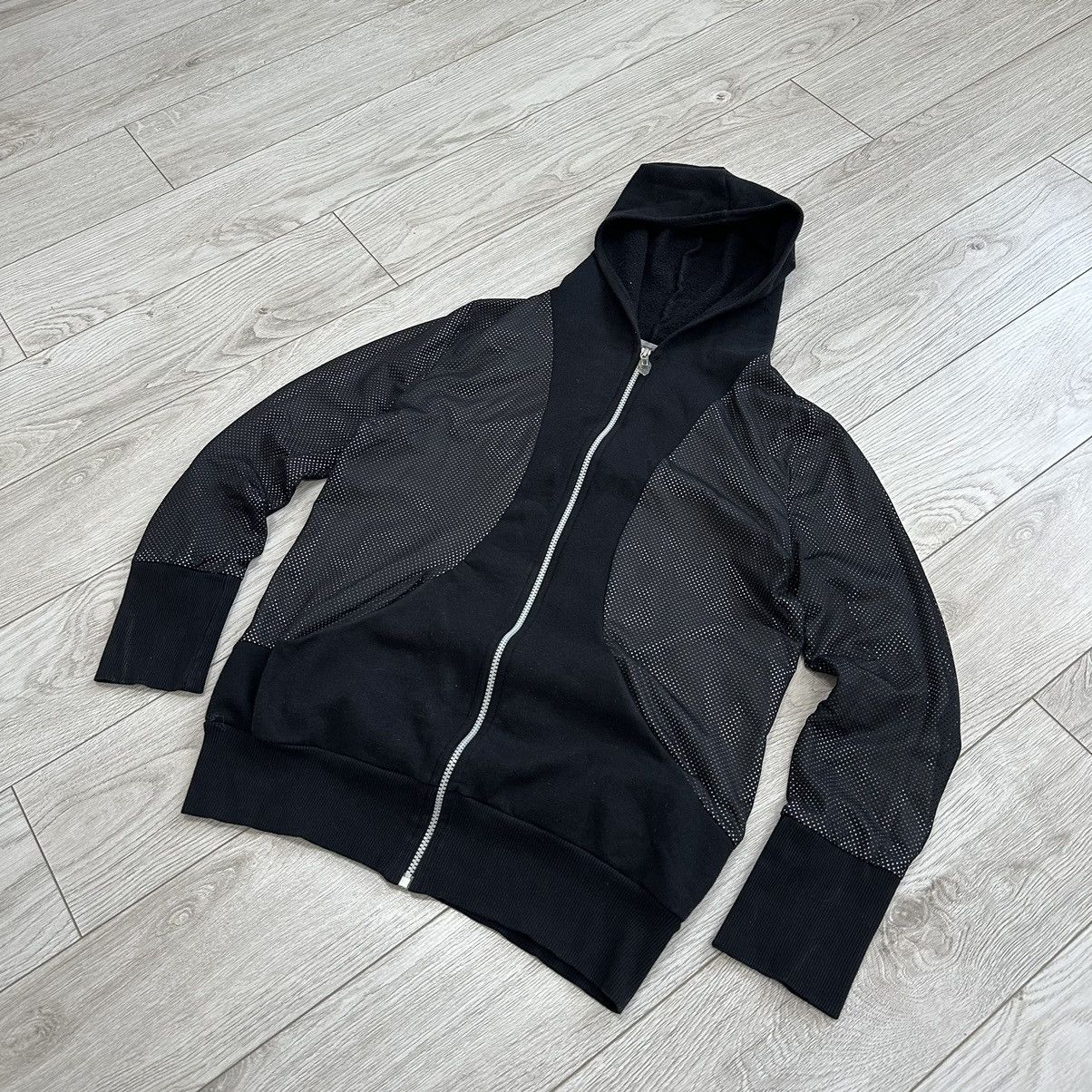 Japanese Brand Cyberdog Rare Mesh Back Logo Hoodie Size US M / EU 48-50 / 2 - 3 Thumbnail