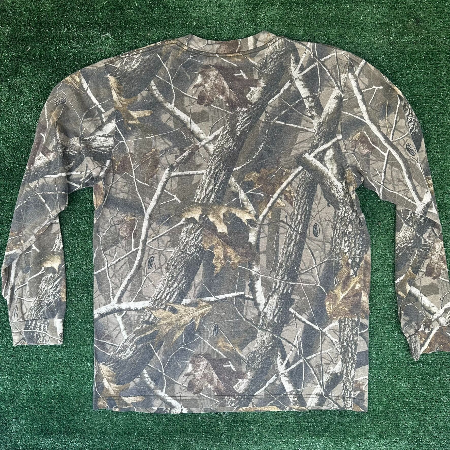 Realtree Vintage 90s Realtree Camo T-Shirt Long Sleeve Grunge Gorpcor Size US M / EU 48-50 / 2 - 4 Thumbnail