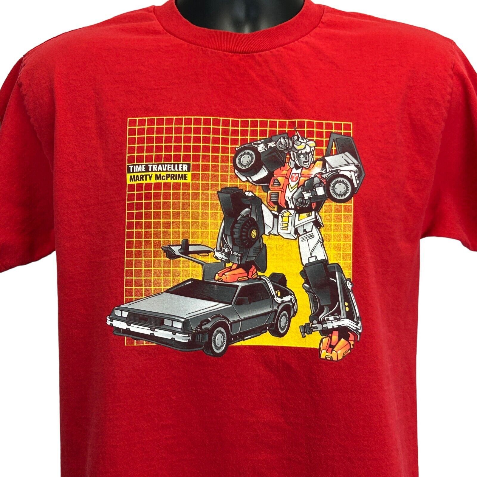 Alstyle Marty McPrime Transformers T Shirt Red Back To The Future M Size US M / EU 48-50 / 2 - 1 Thumbnail