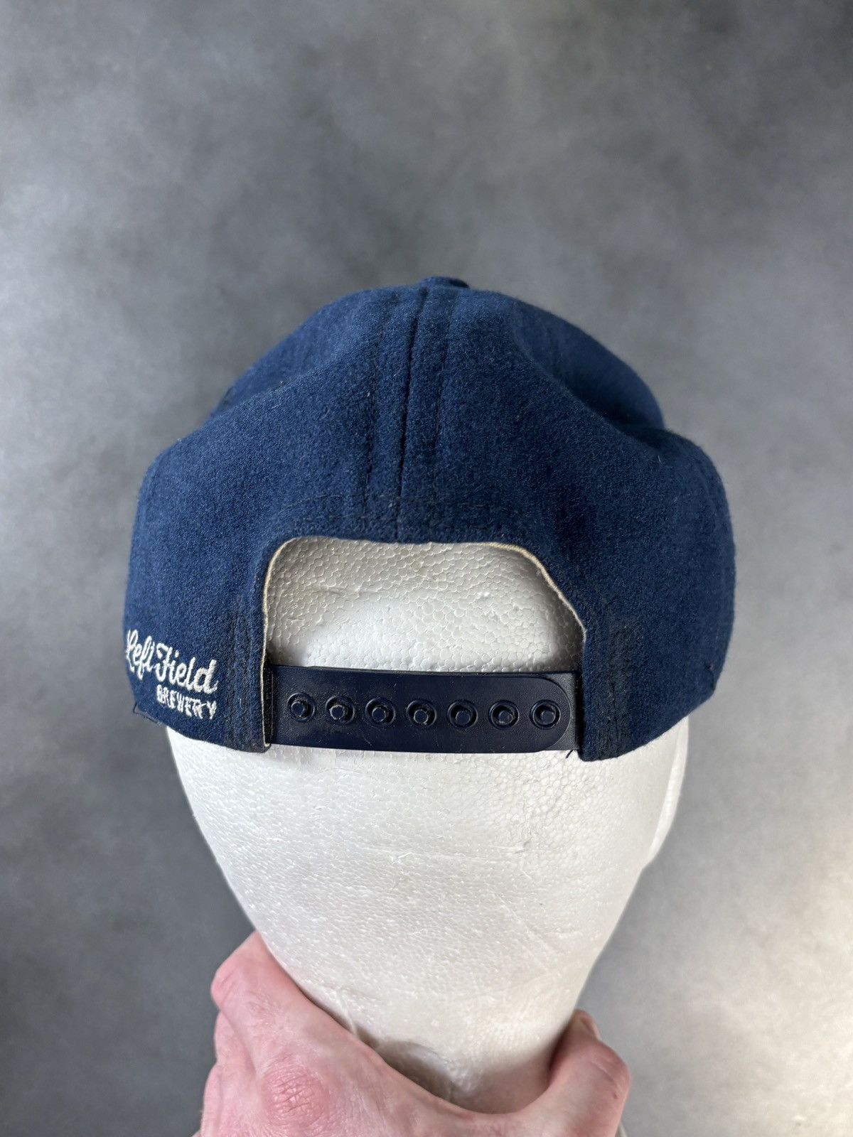 Ebbets Field Flannels × Vintage 1990s Vintage Wool Baseball Cap Brewery 1950s Style Patch Size ONE SIZE - 8 Thumbnail