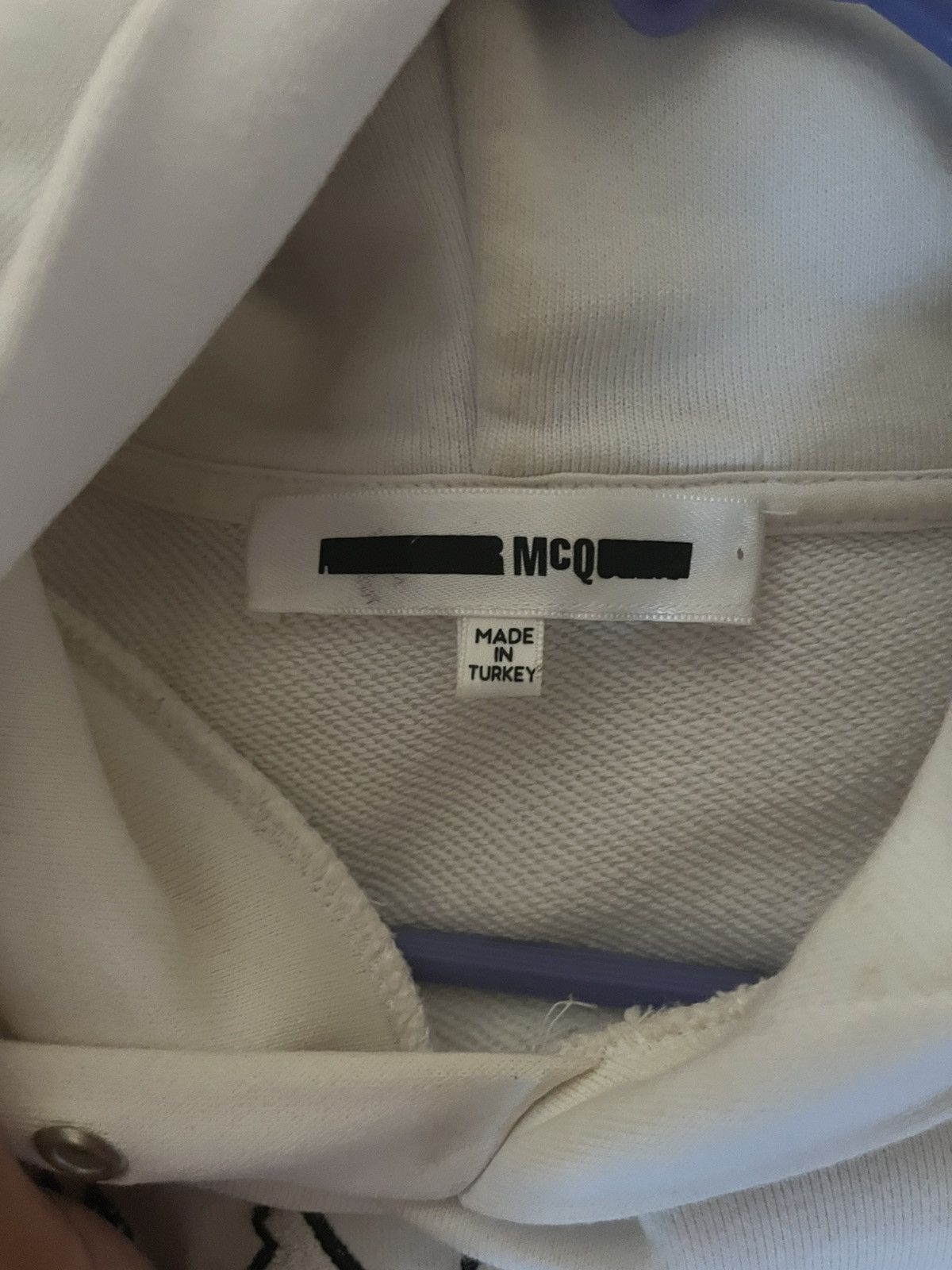 McQ Alexander McQueen Alexander Mcqueen Hoodie Size US XXL / EU 58 / 5 - 5 Thumbnail