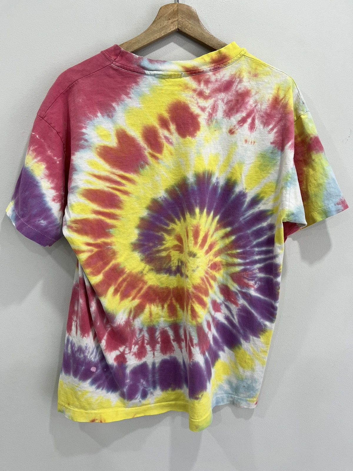 Japanese Brand Vintage Tie Dye Single Stitched Tee Shirt Size US XL / EU 56 / 4 - 4 Thumbnail