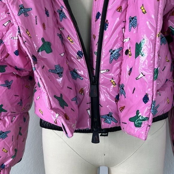 Moncler MONCLER GENIUS + 3 Moncler Grenoble Cropped Printed Quilted Size S / US 4 / IT 40 - 5 Thumbnail