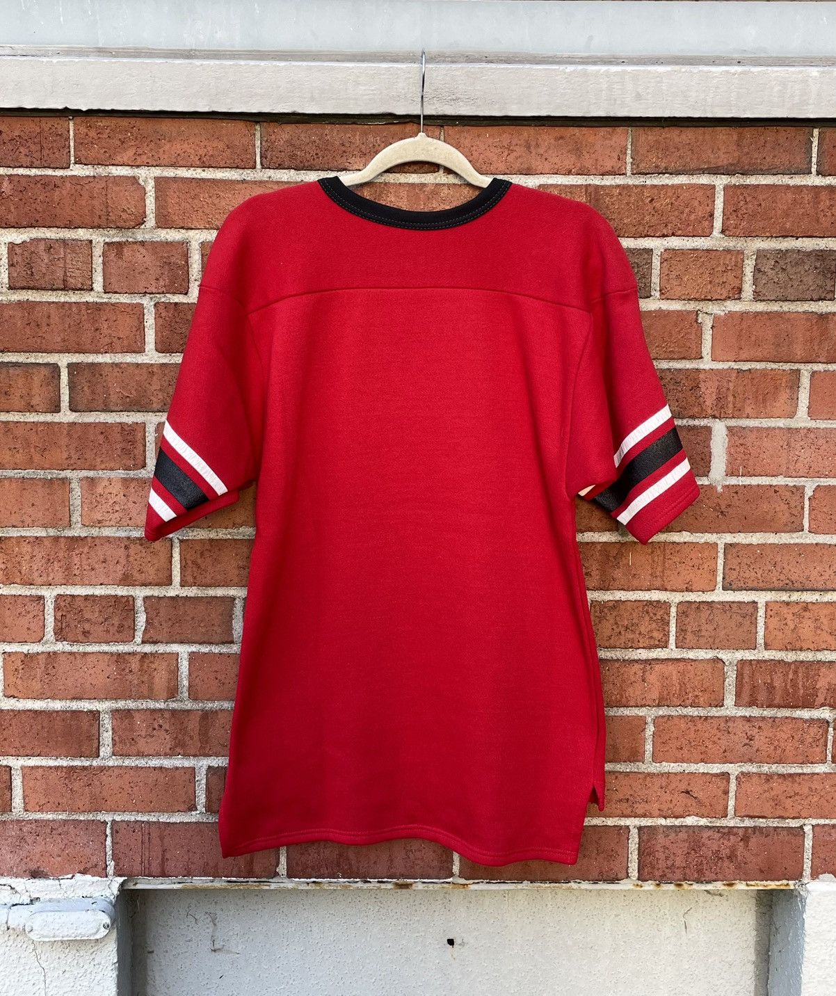Vintage 1994 Bike NFL new England Patriots Short Sleeve Sweatshirt Size US M / EU 48-50 / 2 - 7 Thumbnail