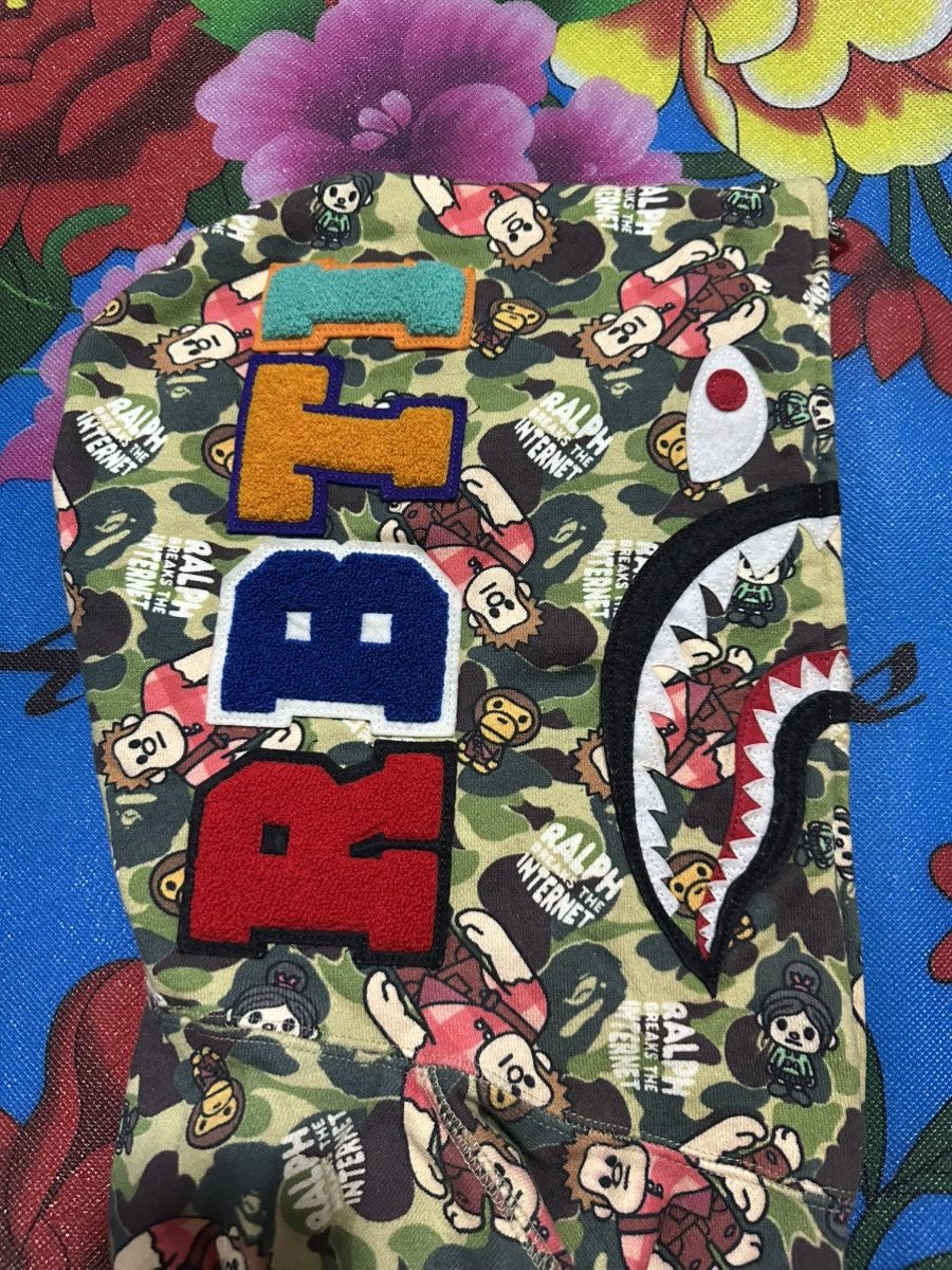 Bape Bape x Ralph Breaks the Internet Shark Full Zip Hoodie Size US S / EU 44-46 / 1 - 3 Thumbnail