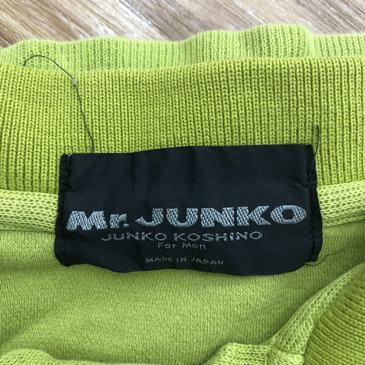 Vintage Vintage MR. JUNKO KOSHINO LONDON Men Collection Tee Shirt Size US XL / EU 56 / 4 - 4 Thumbnail