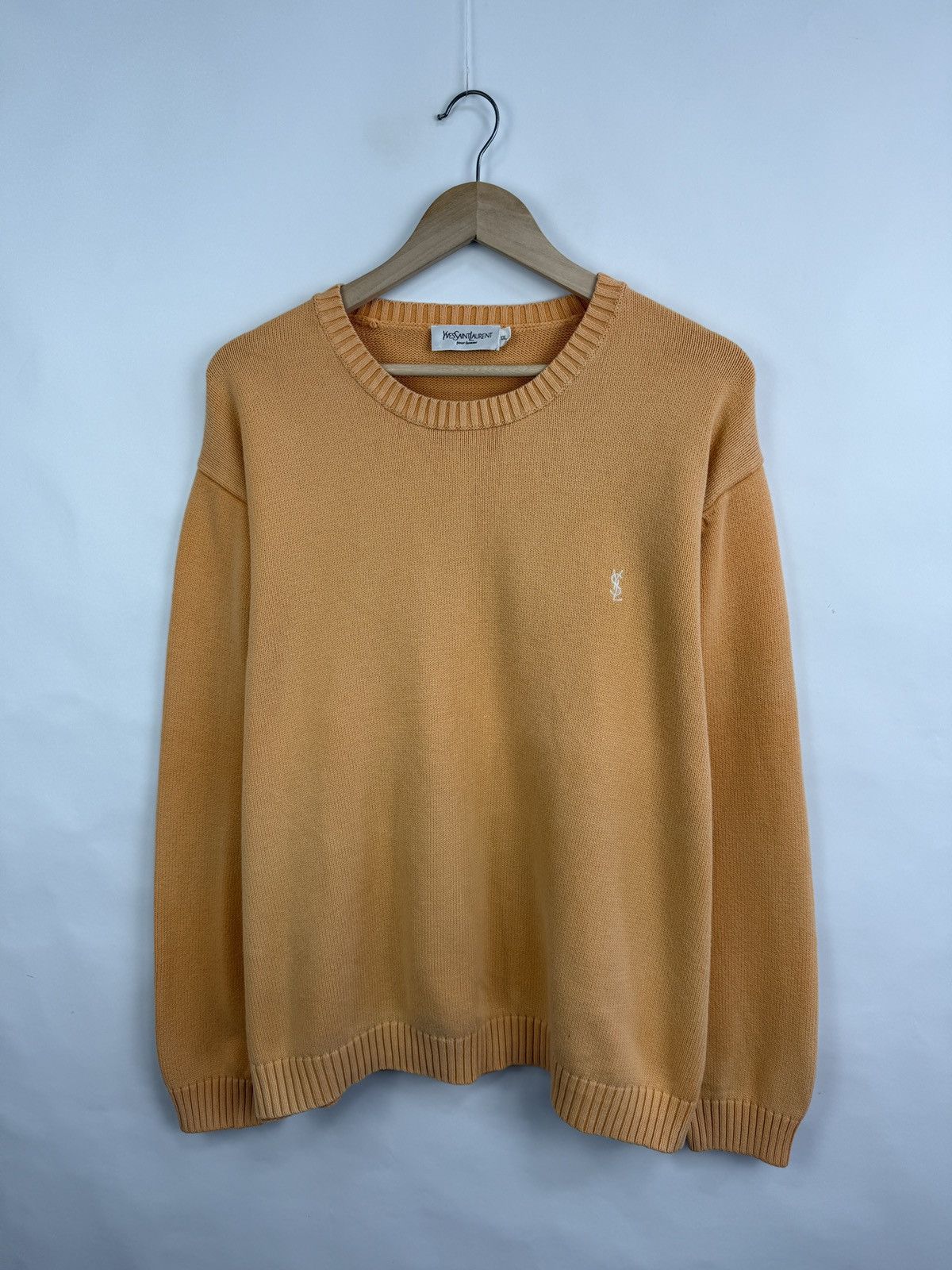 Vintage 90s YSL Yves Saint Laurent Sweater Retro Rare Hype