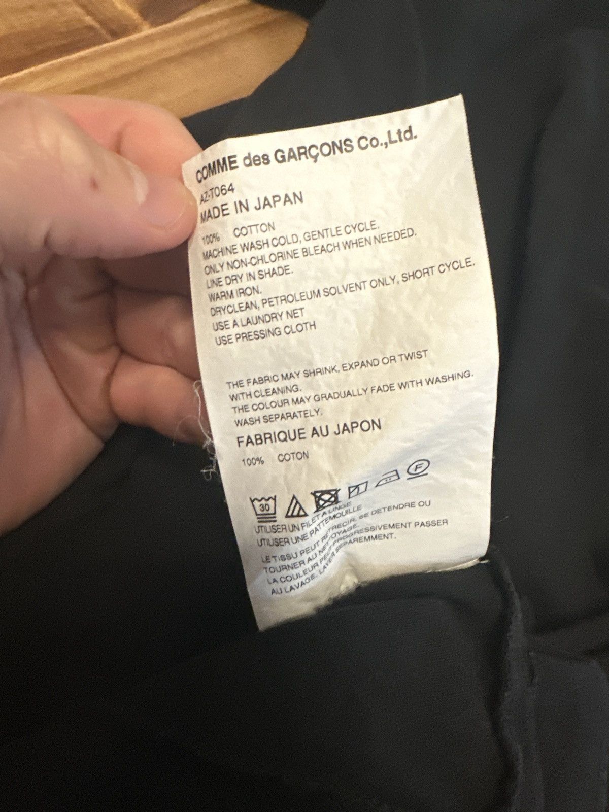 Comme des Garcons Comme des garçons T shirt Size US XXL / EU 58 / 5 - 3 Thumbnail