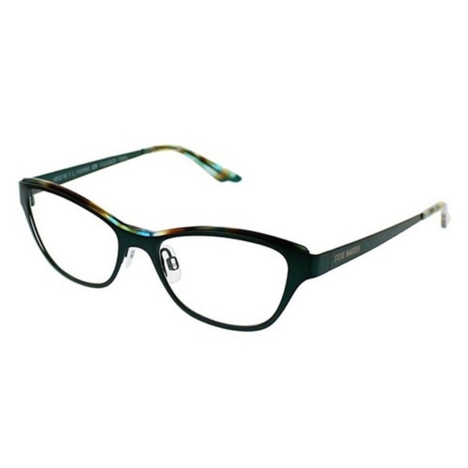 Steve Madden STEVE MADDEN FUUSED METALLIC TEAL EYEGLASSES 51-16 Size ONE SIZE - 1 Thumbnail