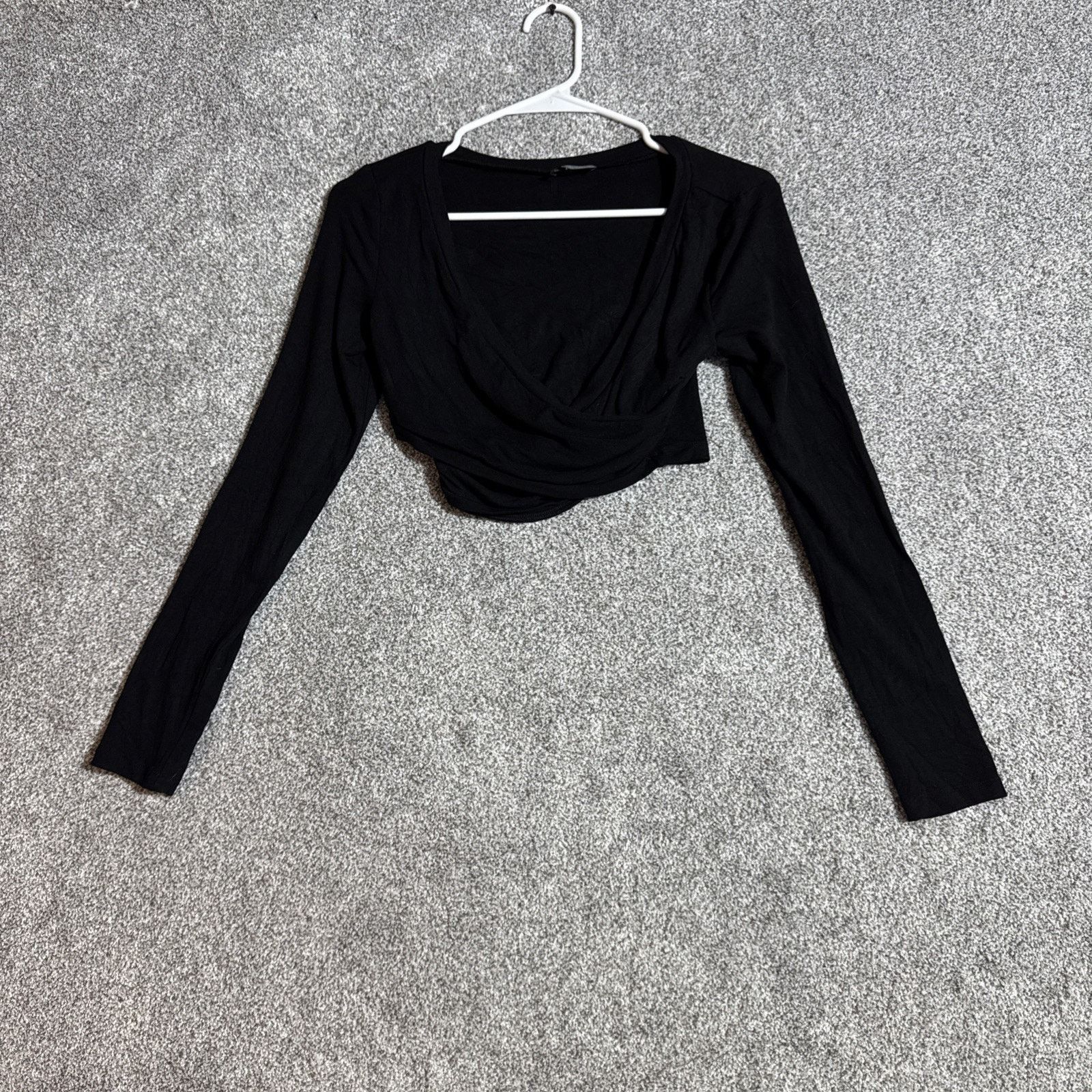 Other White Fox Cropped Top Womens M Y2K Edgy Coquette Streetwear Size M / US 6-8 / IT 42-44 - 2 Thumbnail
