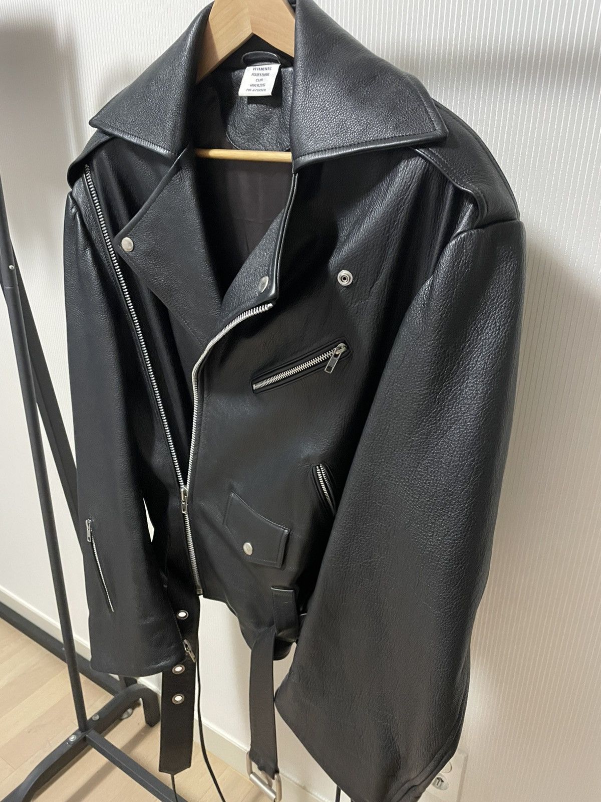Vetements Vetement 15FW Oversized Biker Jacket Size US L / EU 52-54 / 3 - 6 Thumbnail
