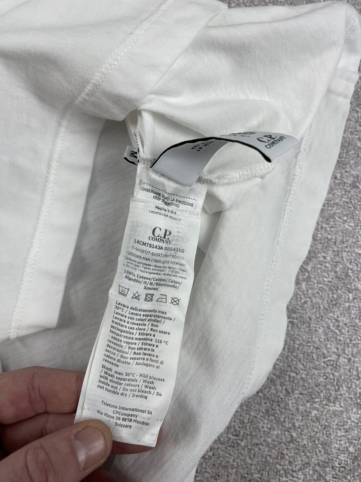 C.P. Company C.P. Company Cotton T-Shirt Men’s Size US M / EU 48-50 / 2 - 8 Thumbnail