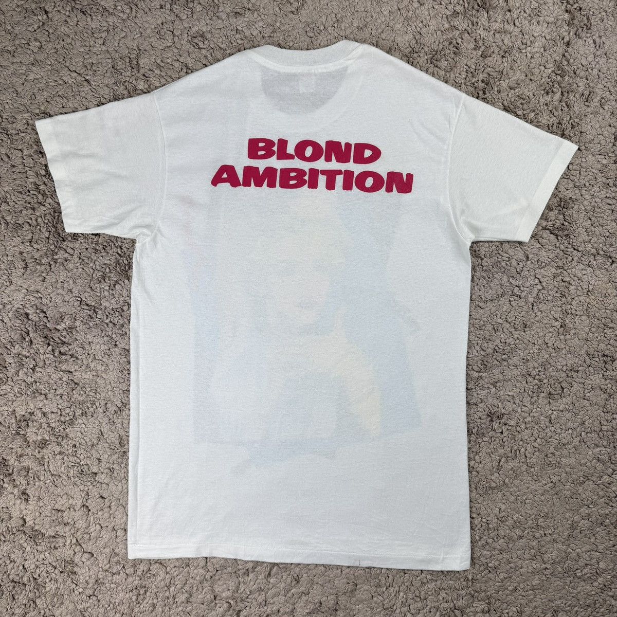 Band Tees Vintage 90s Madonna Blond Ambition Tour T-shirt Size US L / EU 52-54 / 3 - 2 Thumbnail