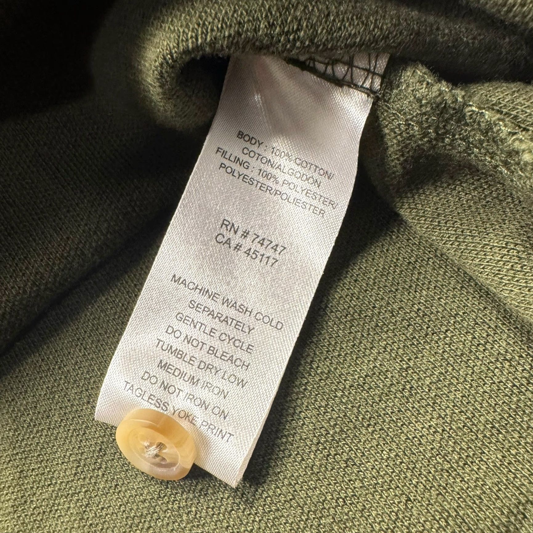 Vintage RedHead Polo Shirt Mens XL Camouflage Quilted Olive Green Workwear Camouflage Army Hunting Golf OLIVE DRAB Mens XL Polo Size US XL / EU 56 / 4 - 5 Thumbnail
