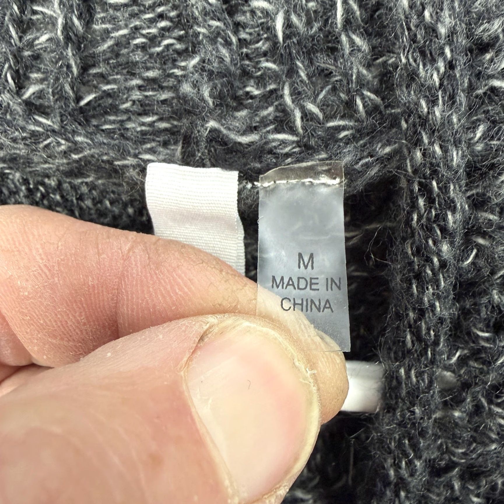 Vintage NY Collection Cardigan Sweater Gray M Open Front Longline Cozy Chic Layering Size M / US 6-8 / IT 42-44 - 6 Thumbnail
