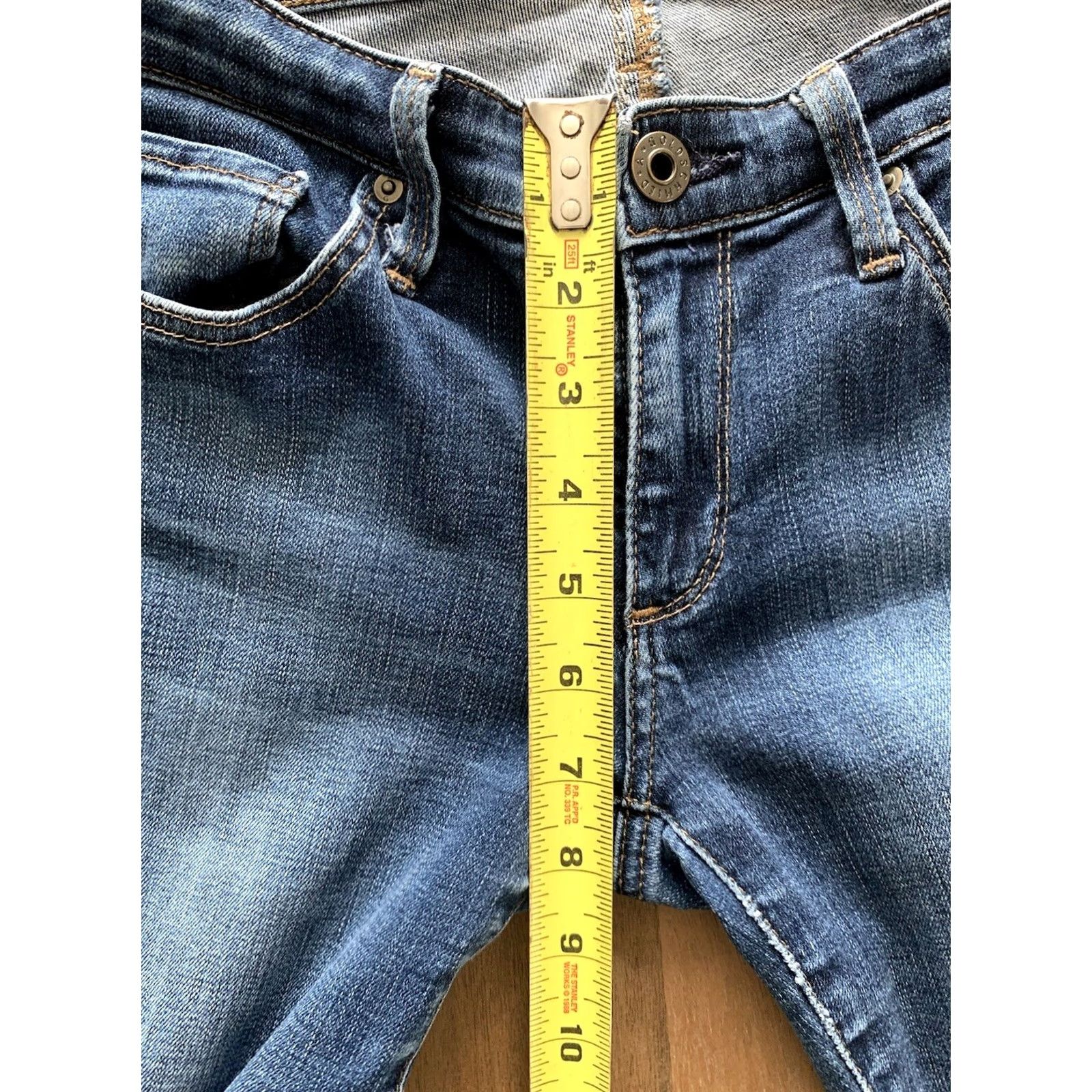 Denime AG Adriano Goldschmied Jeans Slim 26 Regular Womens Denim Blue 5-Pocket USA Legging Super Skinny Style USA Size 26" / US 2 / IT 38 - 8 Thumbnail