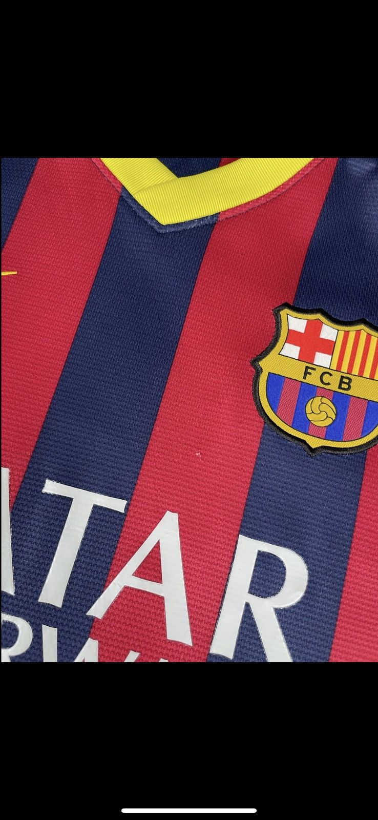 Nike Vintage Barcelona soccer jersey size XL logo size Xl Size US XL / EU 56 / 4 - 3 Thumbnail
