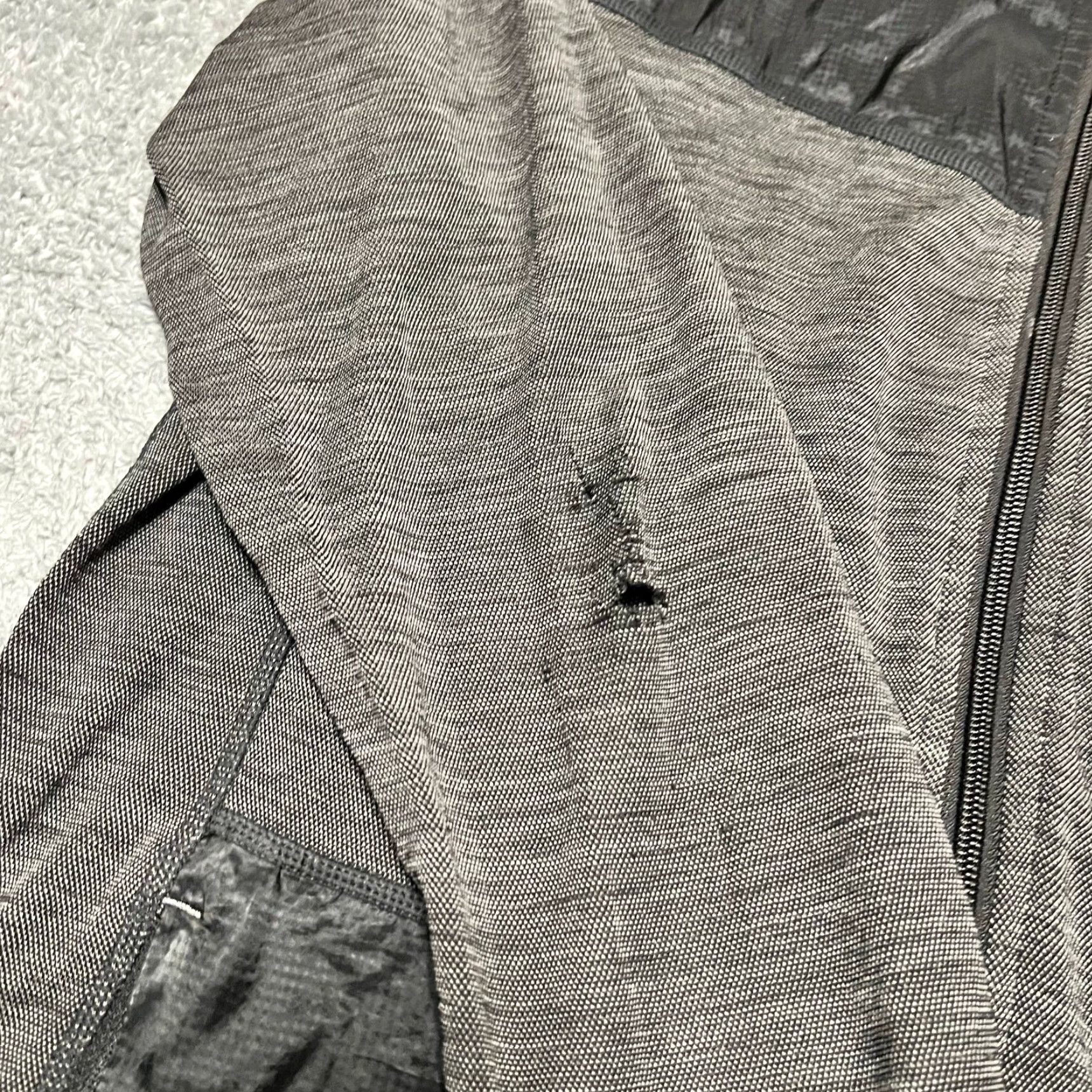 Smartwool Smartwool Merino Jacket M Mens Gray Wool Blend Full Zip Pockets Hood Windbreaker (Unless) Size US M / EU 48-50 / 2 - 4 Thumbnail
