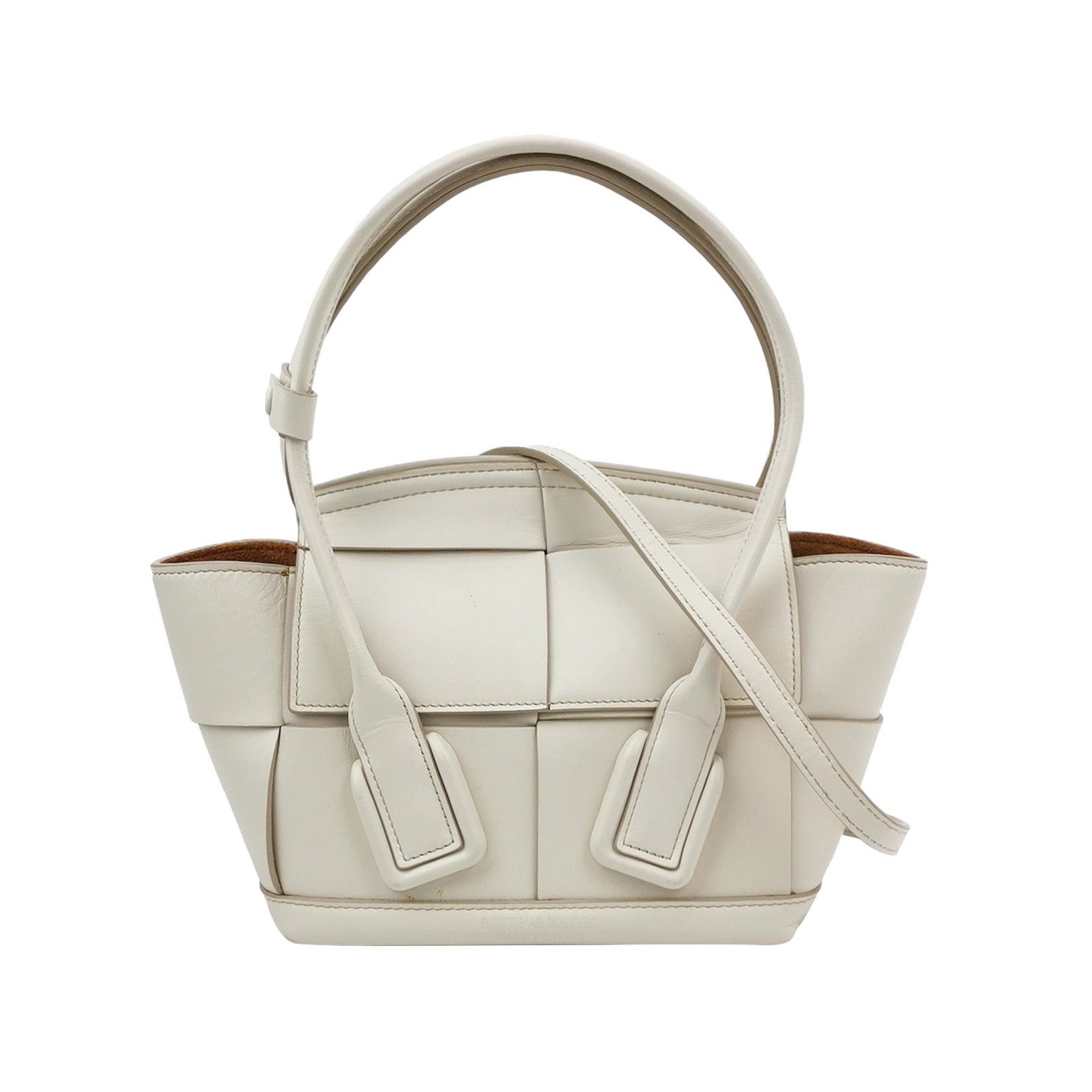 Bottega Veneta Bottega Veneta Arco Mini Intrecciato Leather Handbag Size ONE SIZE - 1 Thumbnail