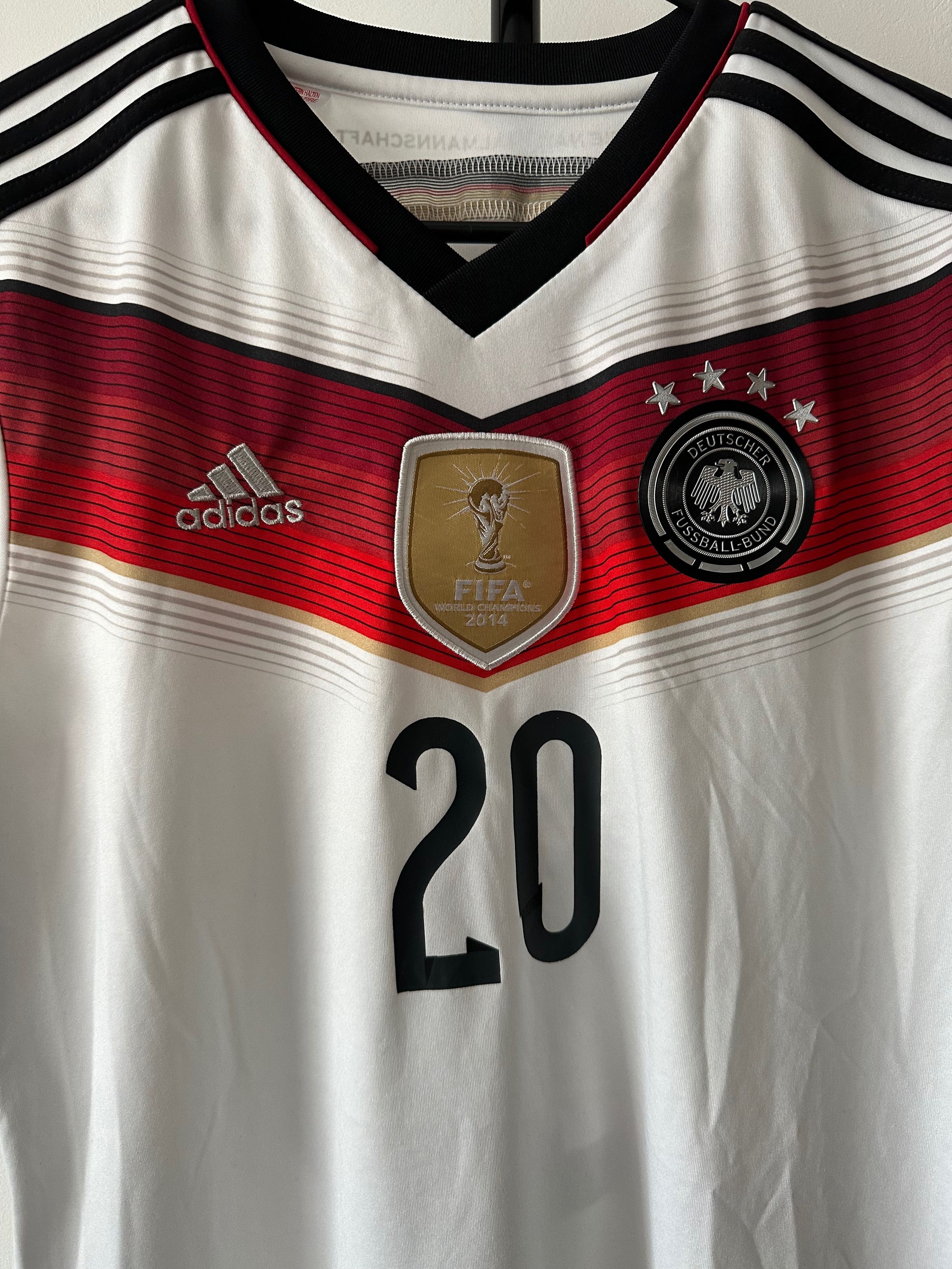 Adidas 2014 Germany National Soccer Team 20 BOATENG jersey soccer Size US S / EU 44-46 / 1 - 4 Thumbnail