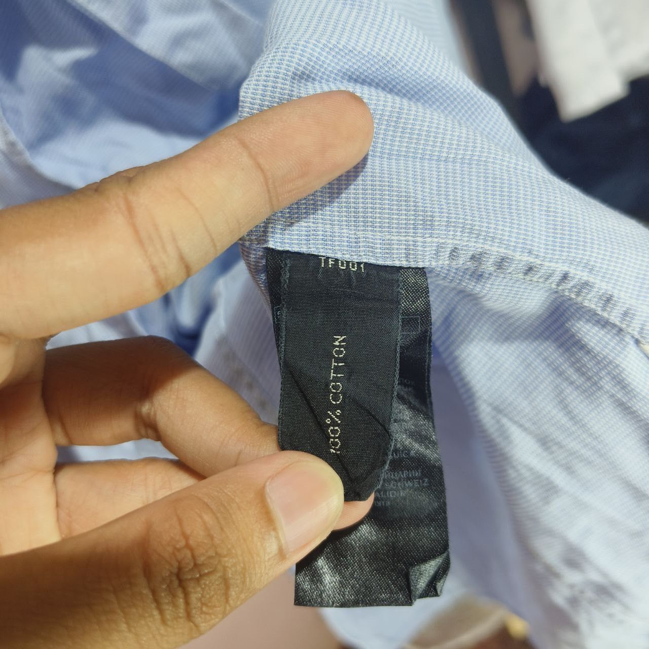 Tom Ford Tom Ford Classic Poplin Shirt Size US L / EU 52-54 / 3 - 4 Thumbnail