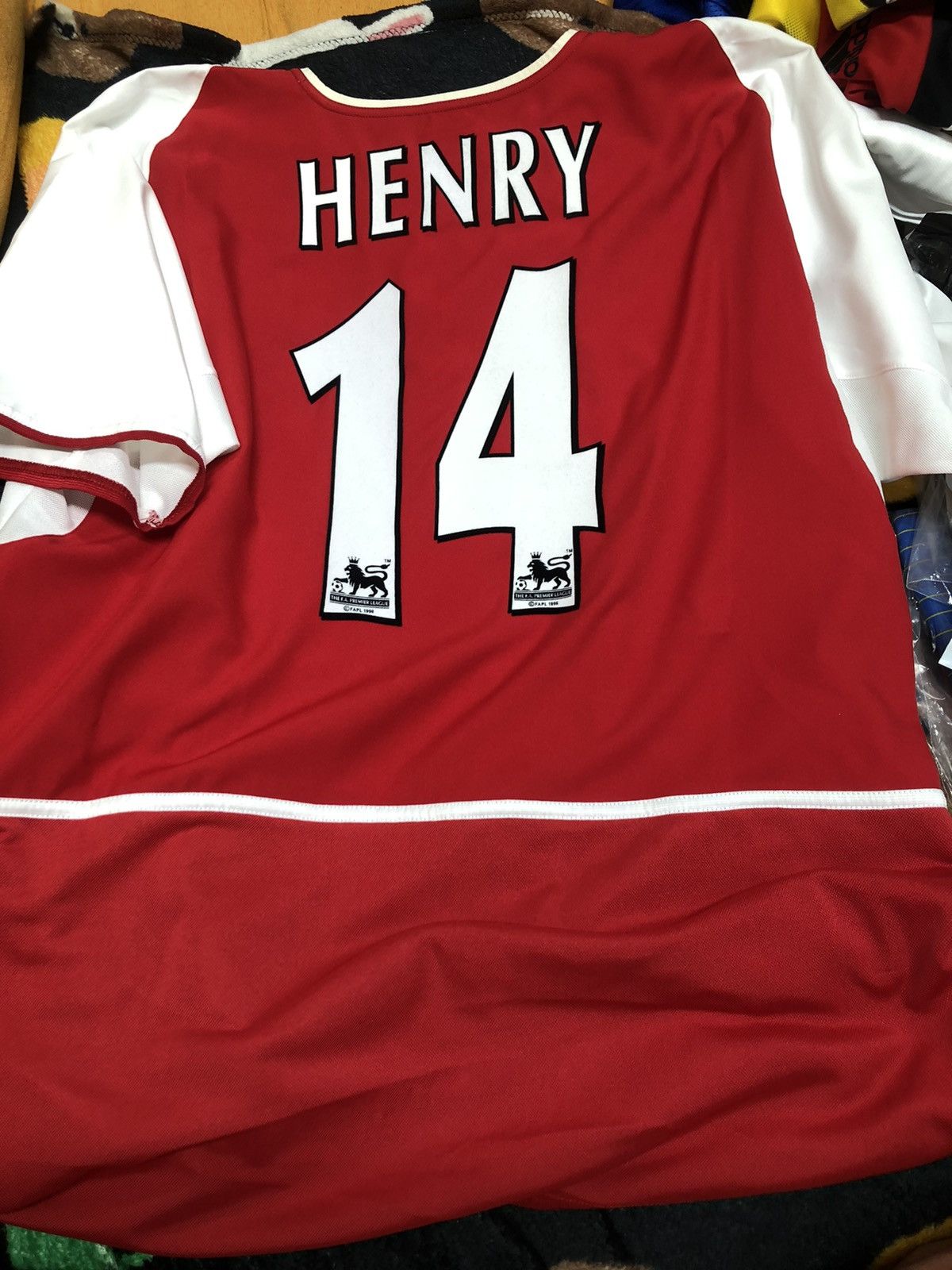 Nike Arsenal 02/03 home shirt #14 Henry | Grailed