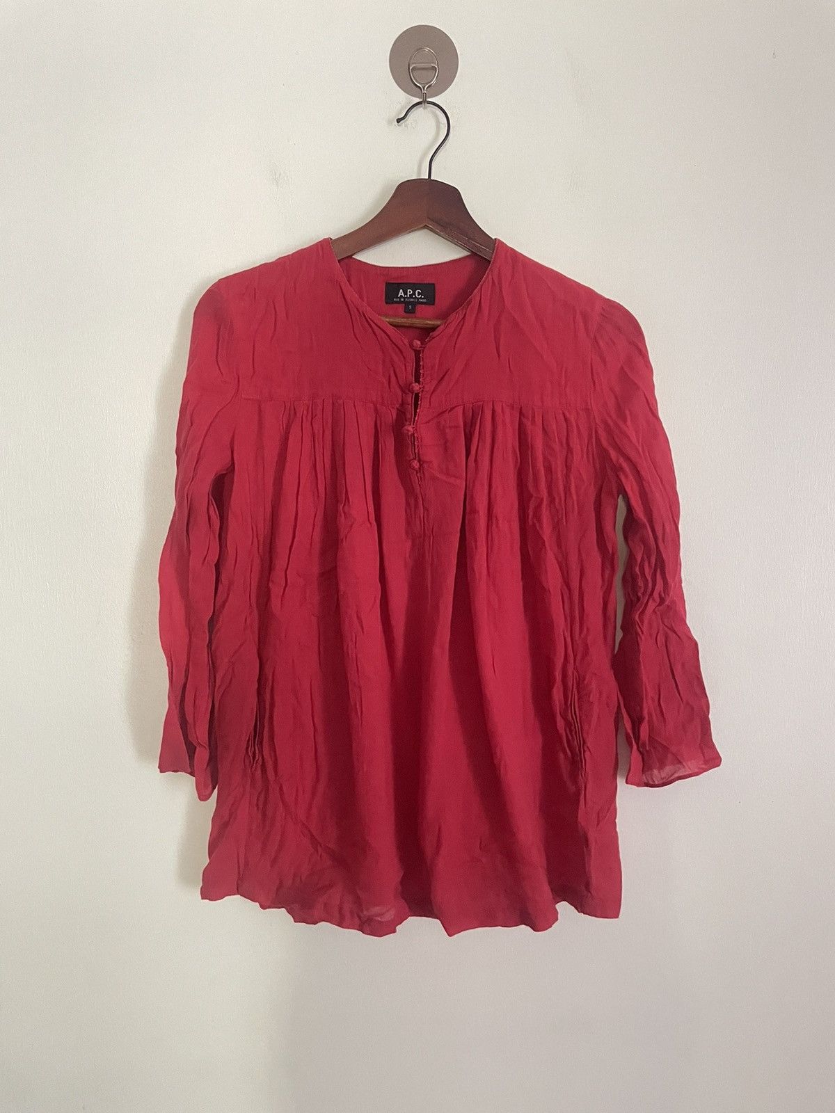 A.P.C. A.P.C Blouse Size S / US 4 / IT 40 - 1 Thumbnail