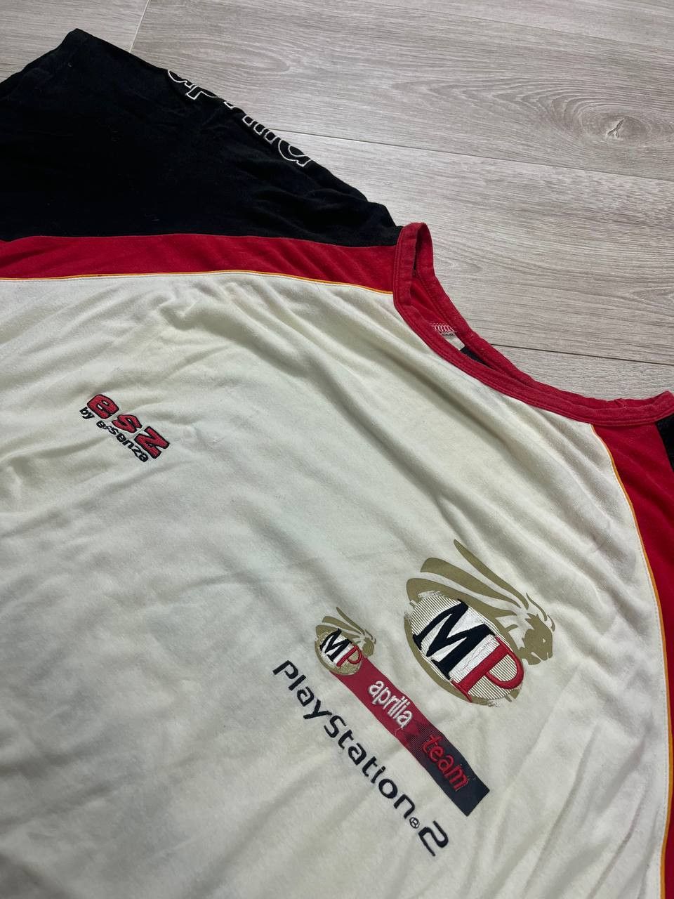 NASCAR vintage t-shirt Aprila Nascar Dunlop Italy Size US L / EU 52-54 / 3 - 4 Thumbnail