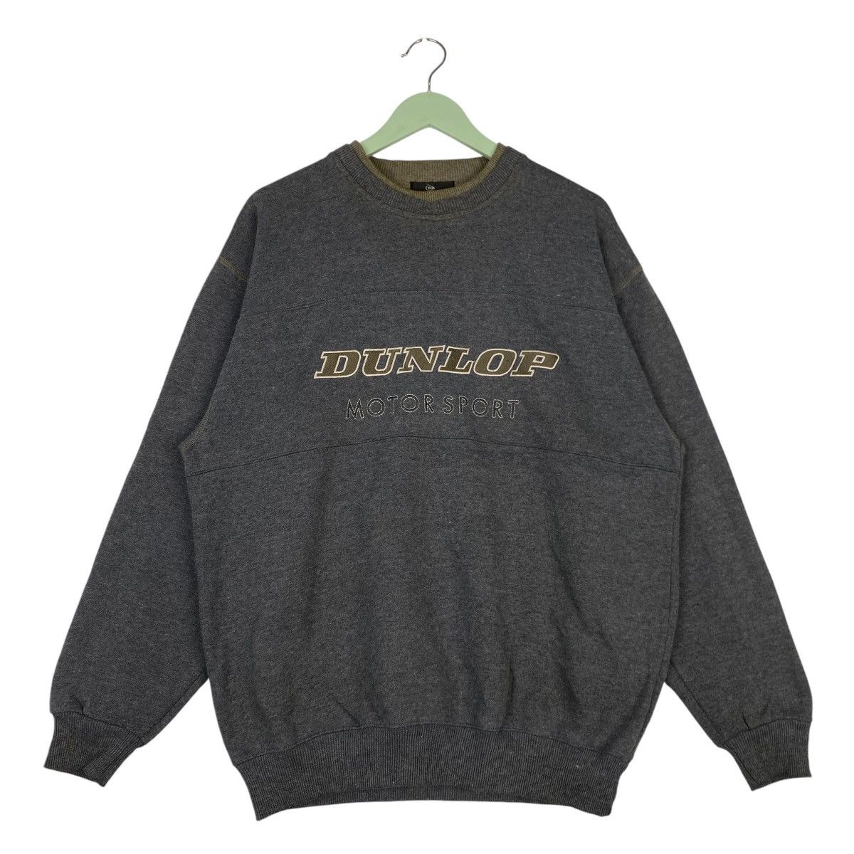 Dunlop × Vintage Vintage Dunlop Motorsport Big Embroidered Crewneck Size US L / EU 52-54 / 3 - 1 Thumbnail