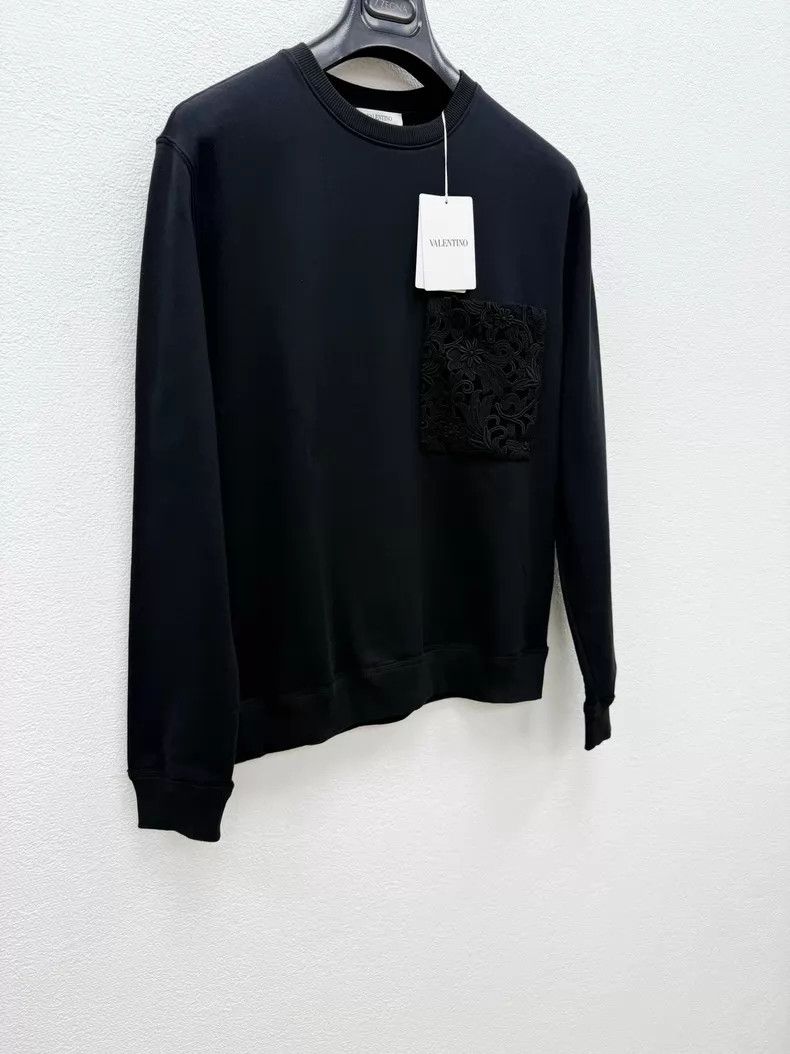 Valentino Valentino Woven pocket sweatshirt Size S / US 4 / IT 40 - 3 Thumbnail
