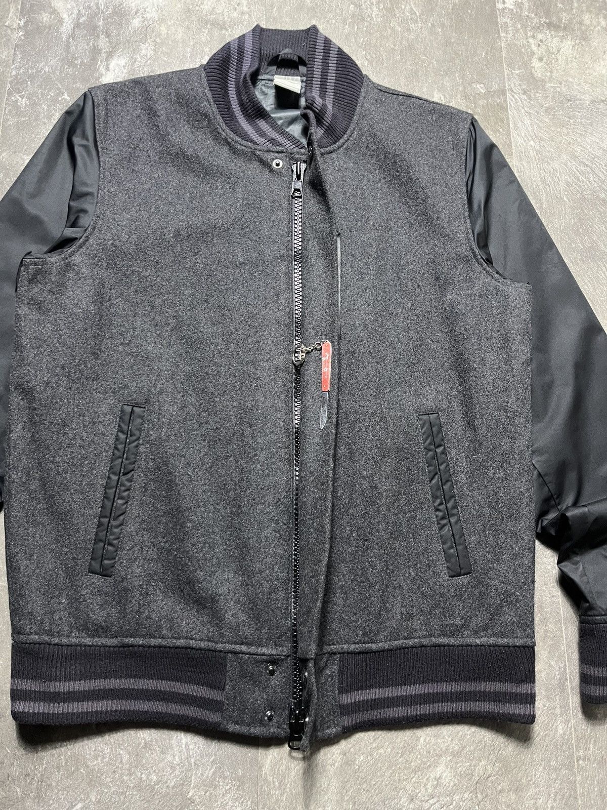 Nike Nike Vintage Wool Varsity Bomber Jacket Size US M / EU 48-50 / 2 - 4 Thumbnail