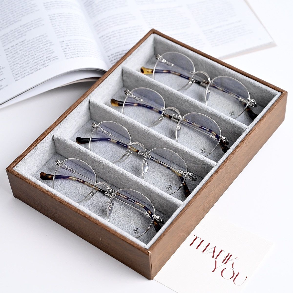 Chrome Hearts CHROME HEARTS BUBBA - A GLASSES BIG DEAL Size ONE SIZE - 5 Thumbnail