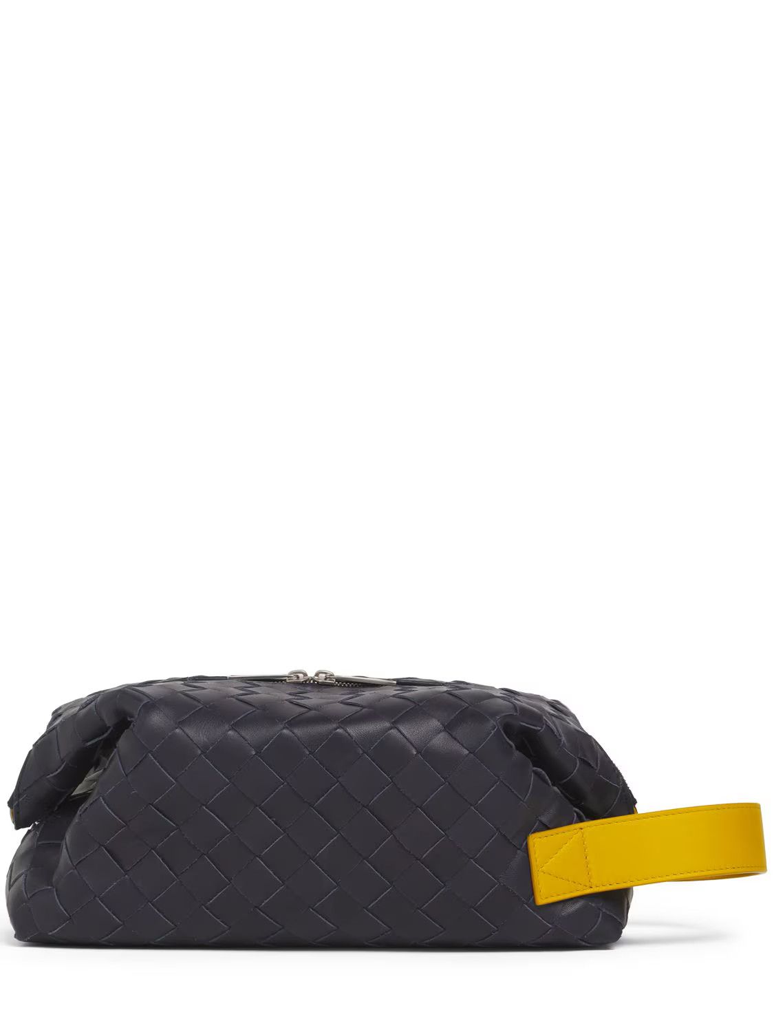 Bottega Veneta o1loc1c0624 Size: OS / 709310 Leather Pouch in Black Size ONE SIZE - 2 Thumbnail