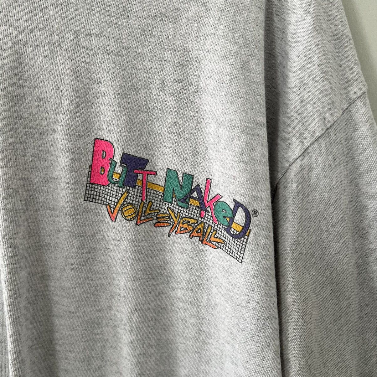 Other Vintage 90s Funny Butt Naked Volleyball T shirt Size US XL / EU 56 / 4 - 4 Thumbnail