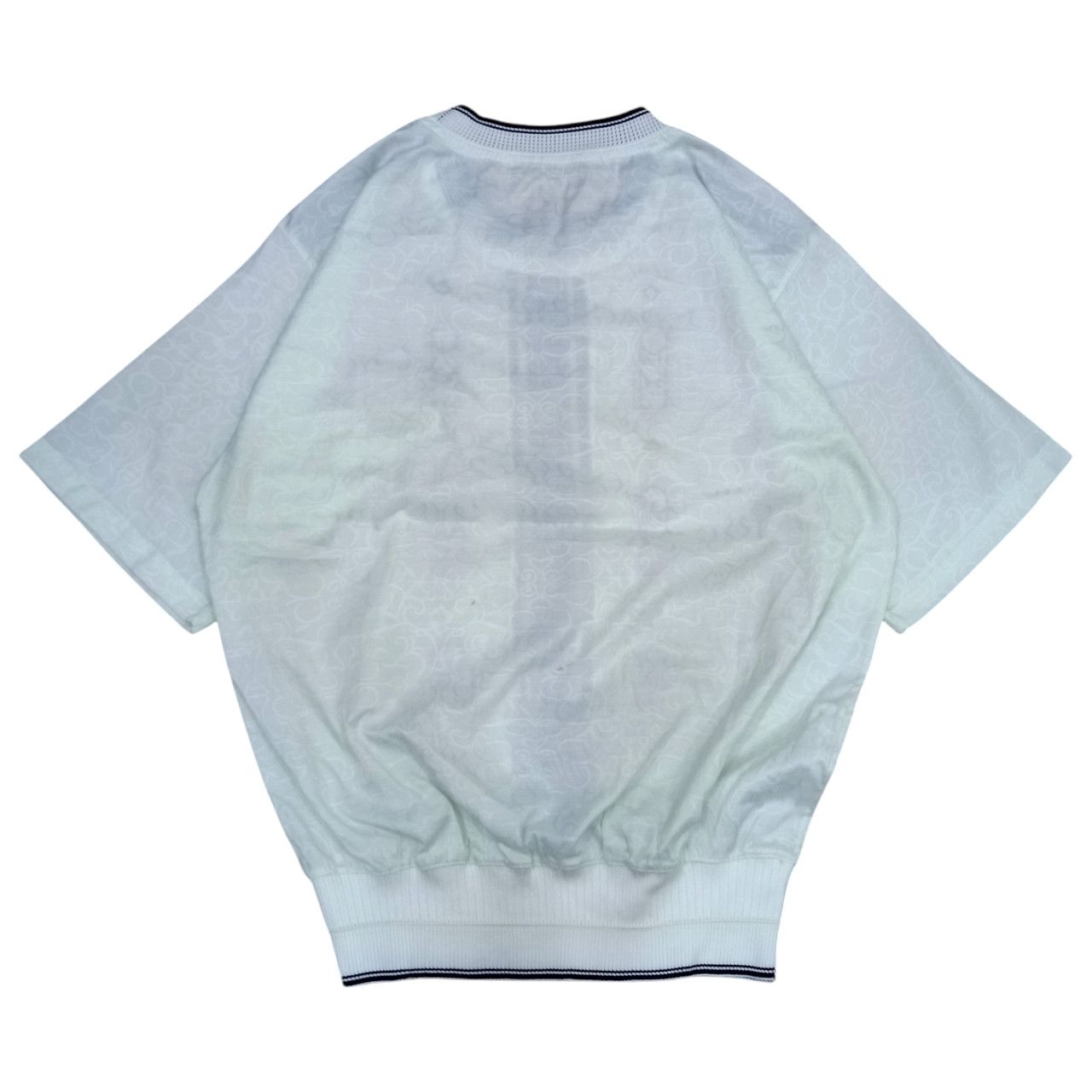 Designer × Playboy × Vintage Rare! Vintage Playboy Retro Pimp Style Jacquard Viscose Top Size US L / EU 52-54 / 3 - 2 Thumbnail