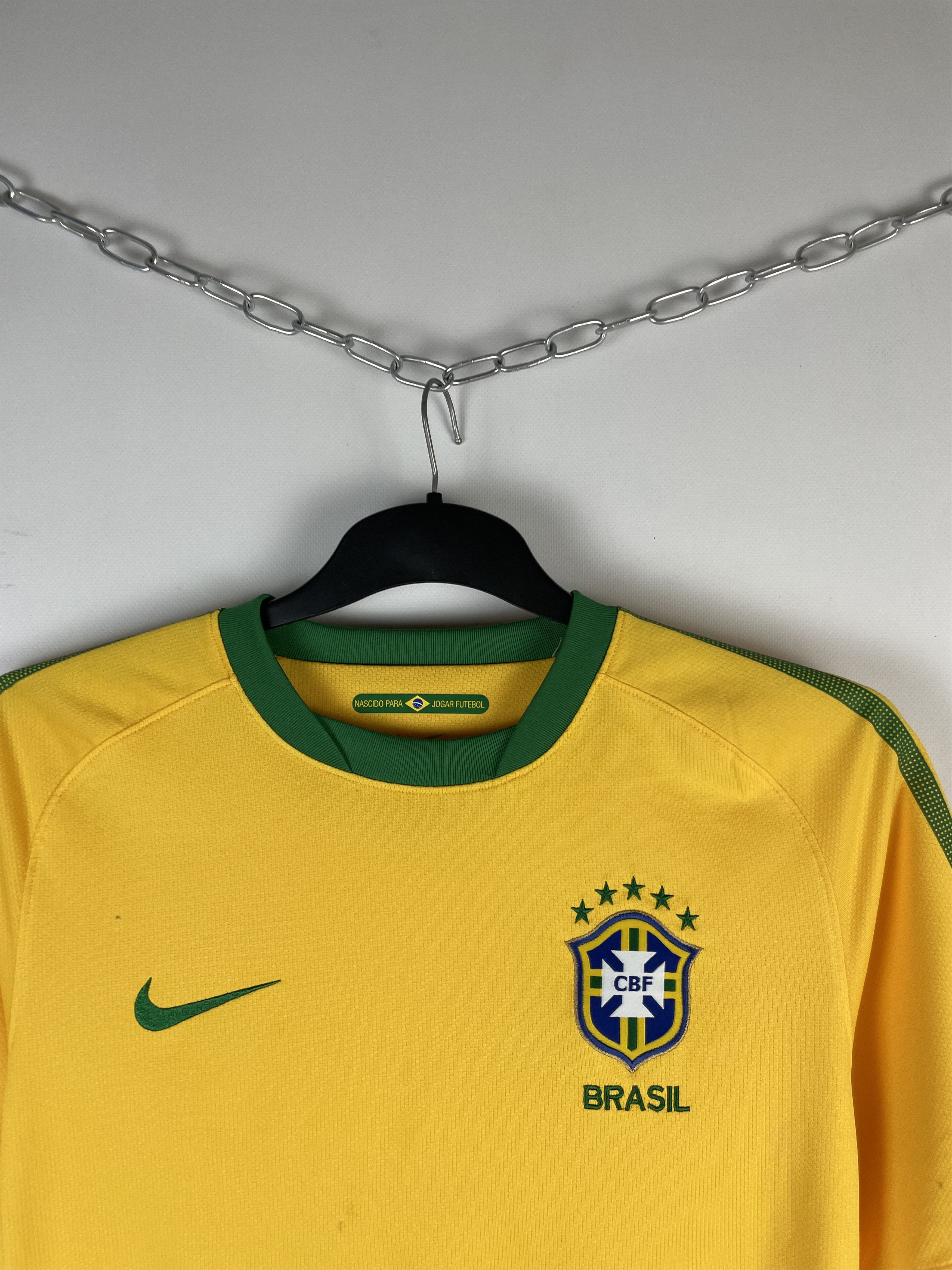 Nike Vintage Brazil Nike Soccer Jersey Size US M / EU 48-50 / 2 - 3 Thumbnail