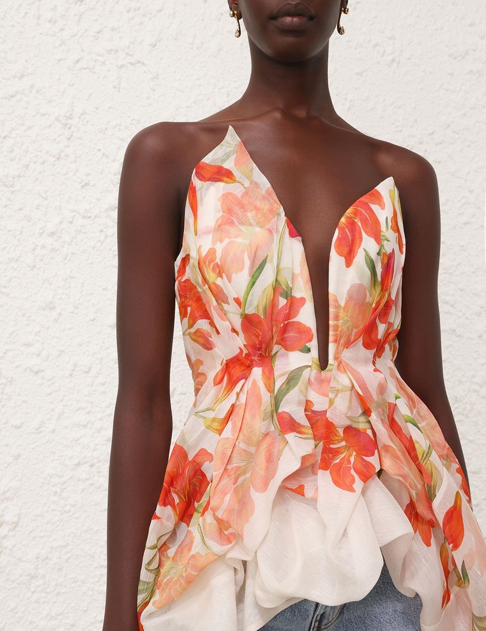 Zimmermann oc11z0525 Tranquillity Mini Dress in Multicolor Size S / US 4 / IT 40 - 5 Thumbnail