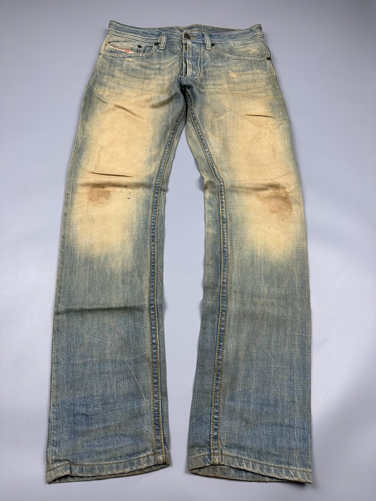 Diesel Distressed Diesel Rust Look Denim Size US 32 / EU 48 - 3 Thumbnail