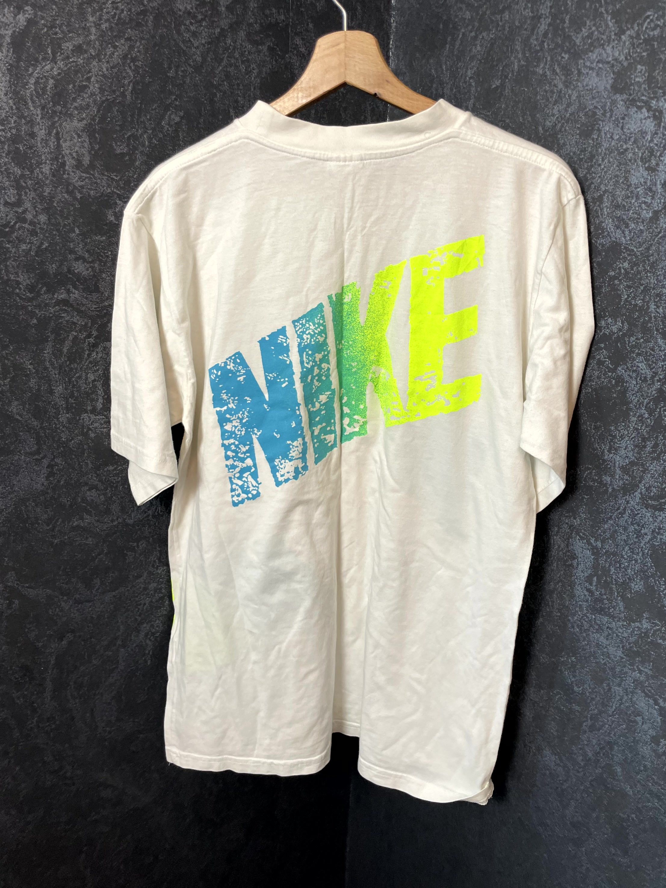 Nike × Vintage RARE NIKE BIG LOGO VINTAGE TSHIRT 1990S Size US L / EU 52-54 / 3 - 4 Thumbnail