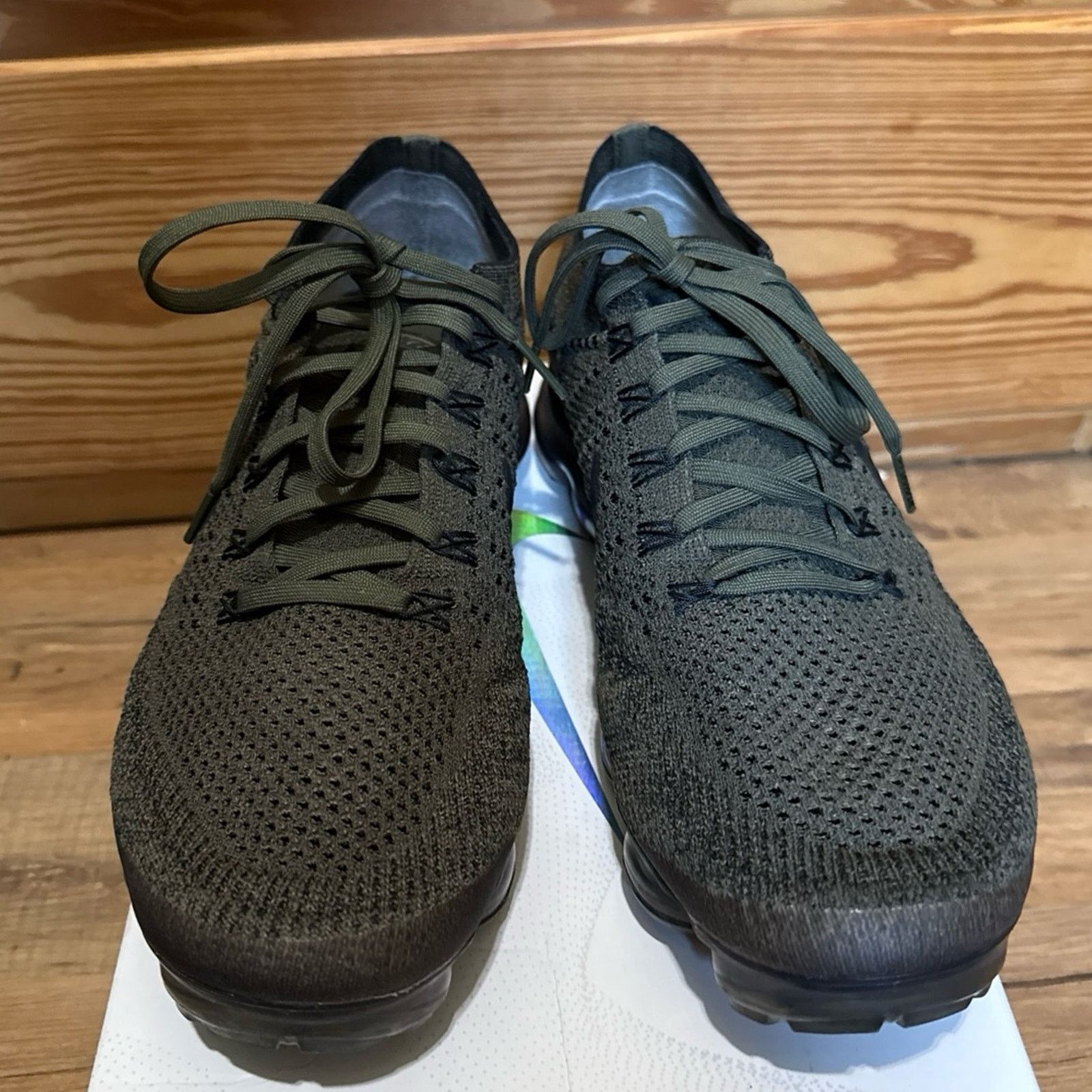 Nike 2017 Nike Air Vapormax Flyknit Cargo Khaki Size US 9.5 / EU 42-43 - 6 Thumbnail
