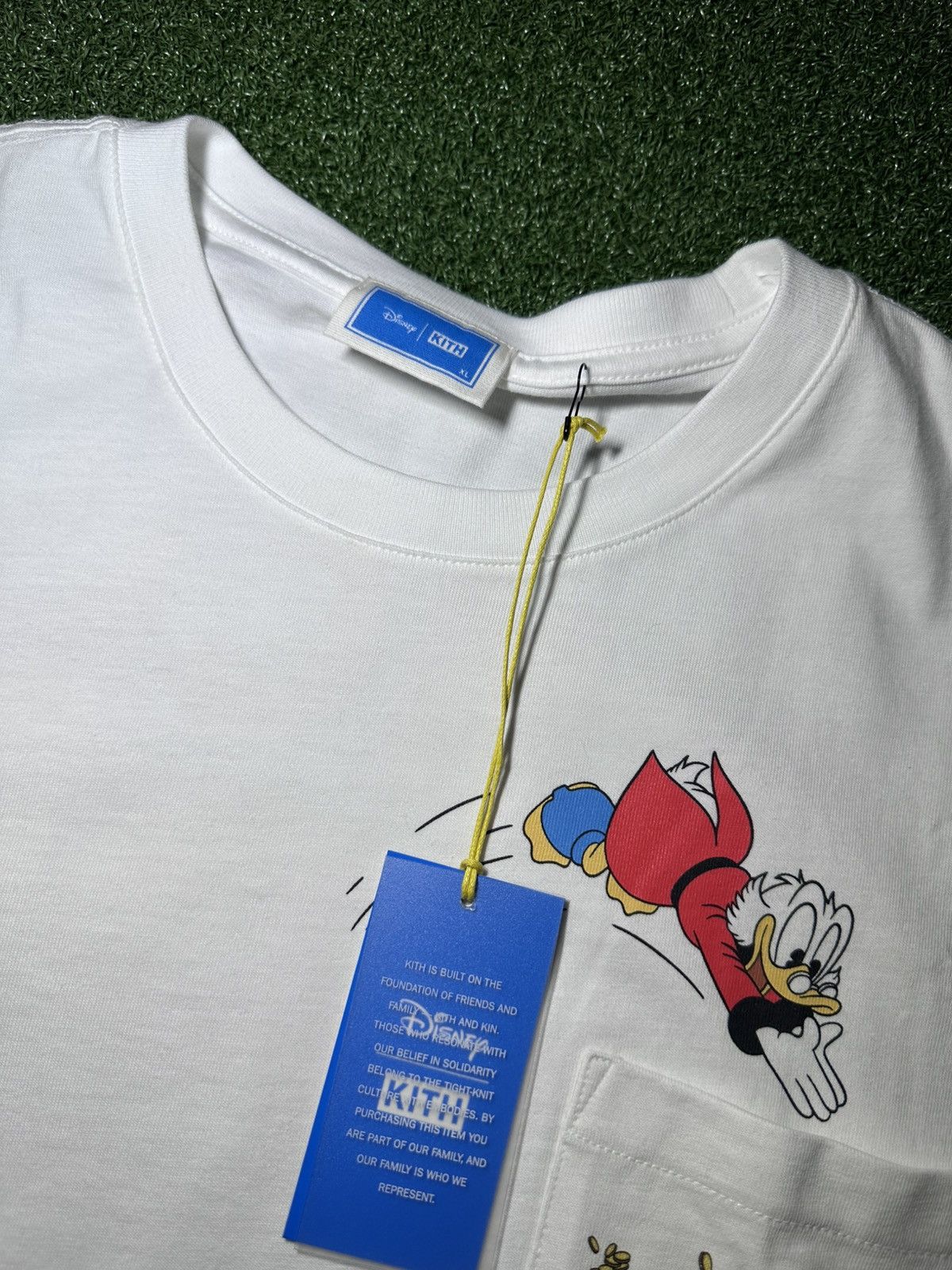 Disney × Kith Kith Disney Donald Duck Scrooge Coin Tee White Size US XL / EU 56 / 4 - 3 Thumbnail