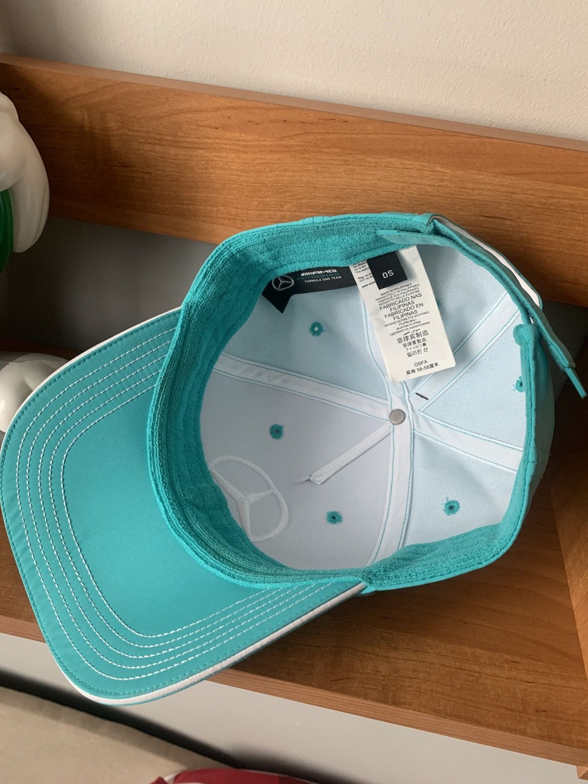 Formula 1 × Mercedes-Benz BNWT Mercedes-AMG Petronas Formula One Team Racing Cap Size ONE SIZE - 7 Thumbnail