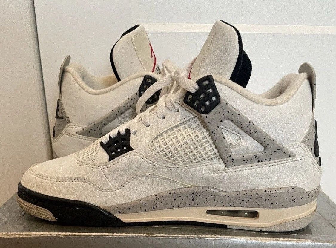 Jordan Brand 1999 Air Jordan 4 White Cement Size US 8.5 / EU 41-42 - 6 Thumbnail