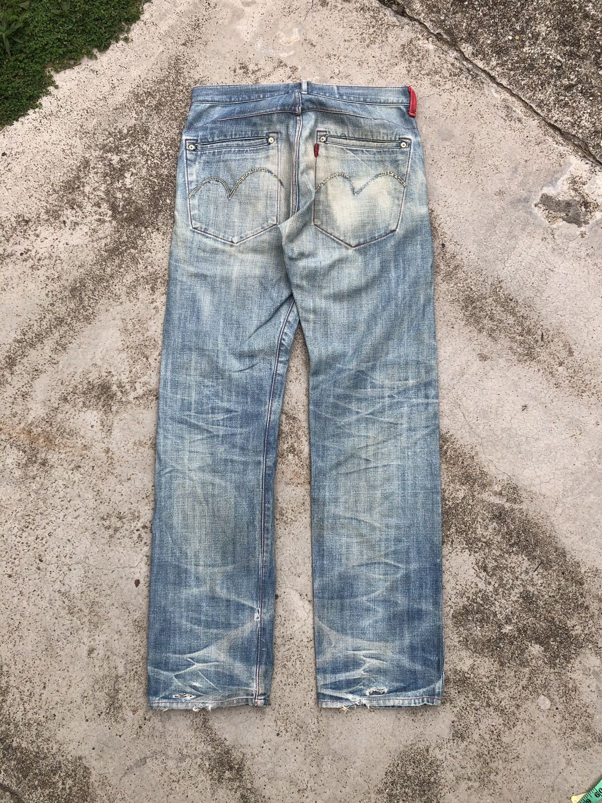 Levi's × Vintage VINTAGE BLUE SELVEDGE LEVIS DENIM Size US 32 / EU 48 - 11 Thumbnail